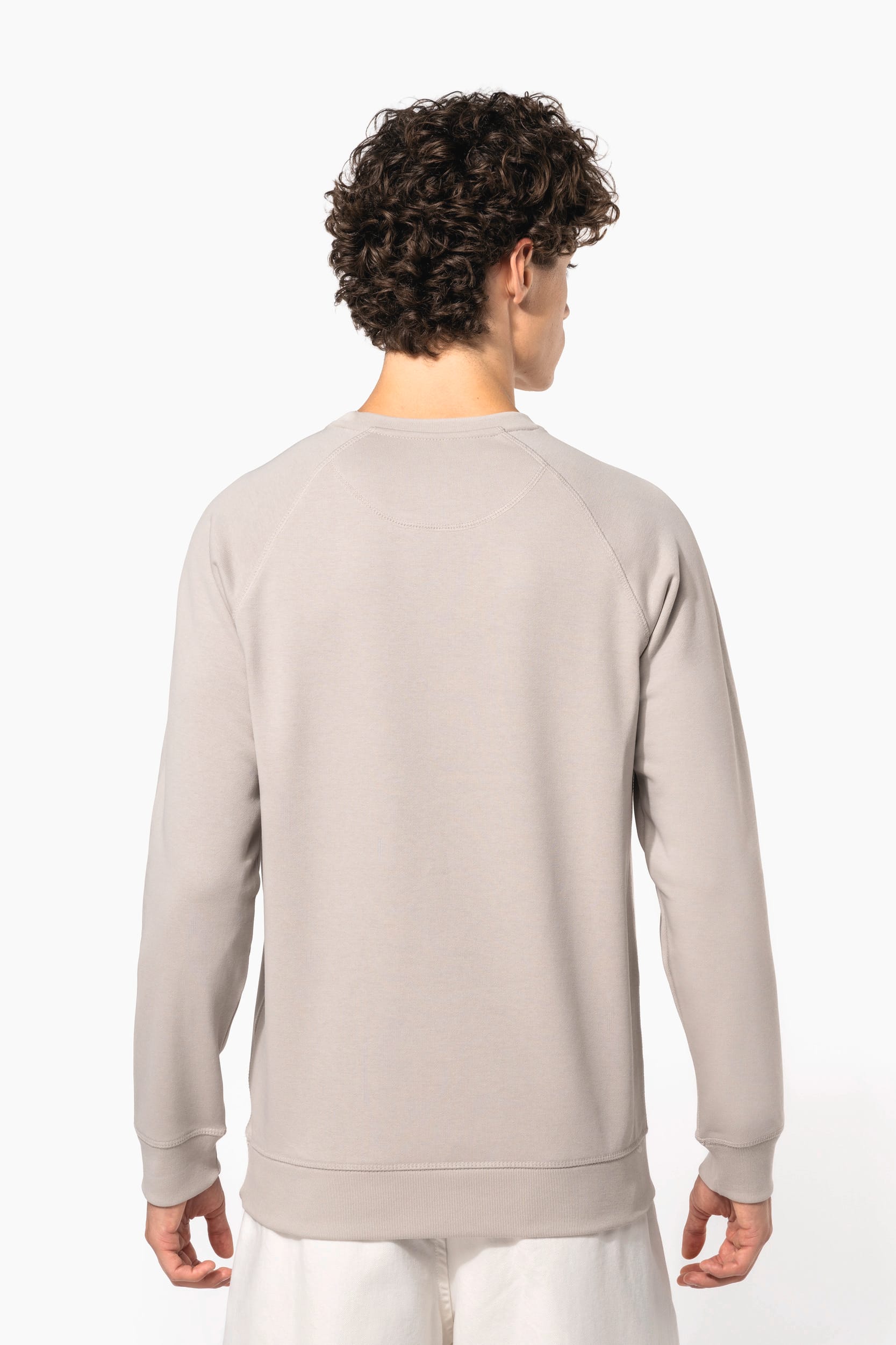 Sweat-shirt Bio col rond manches raglan homme - Image 2
