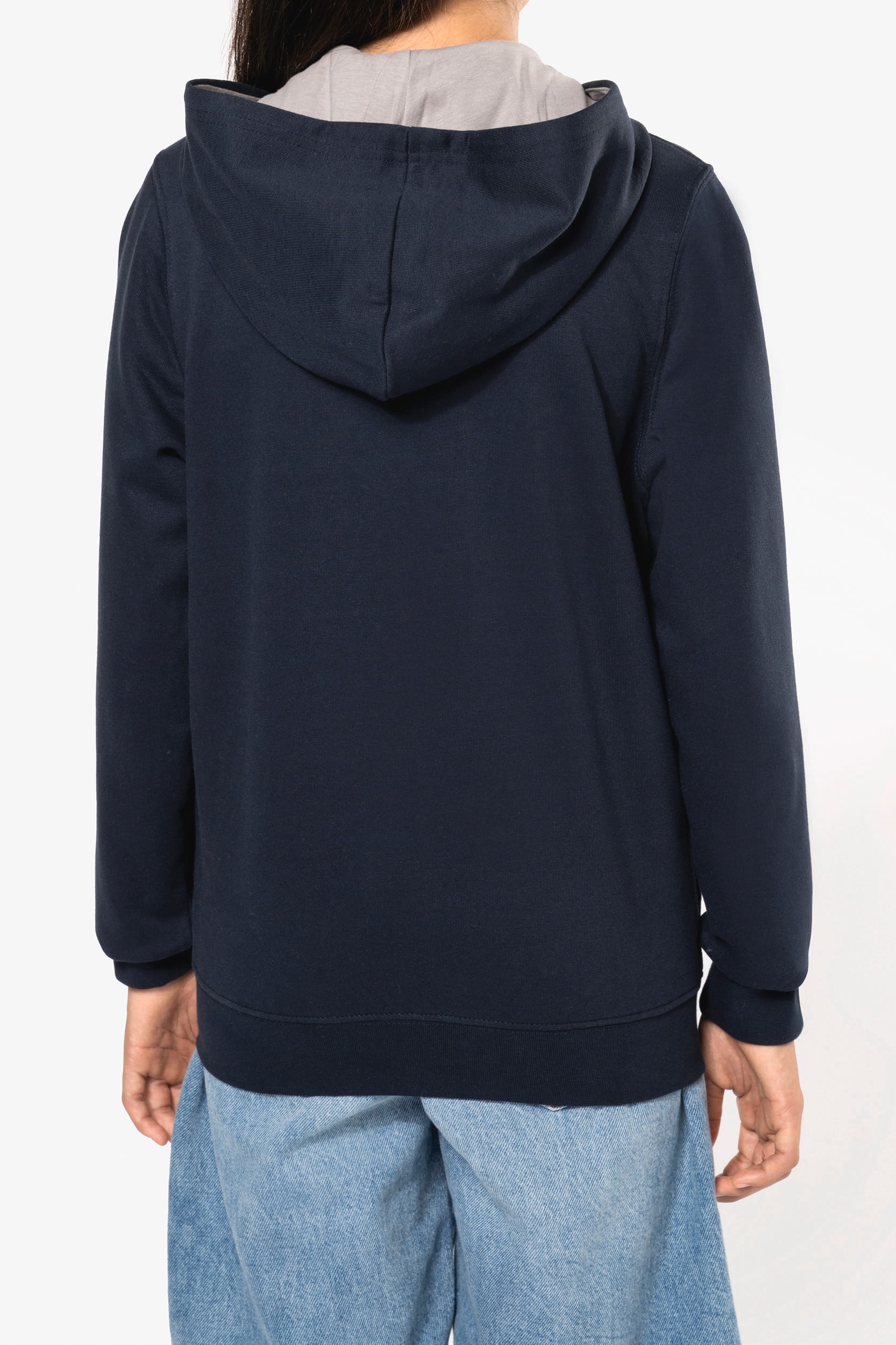 Sweat-shirt zippé capuche enfant