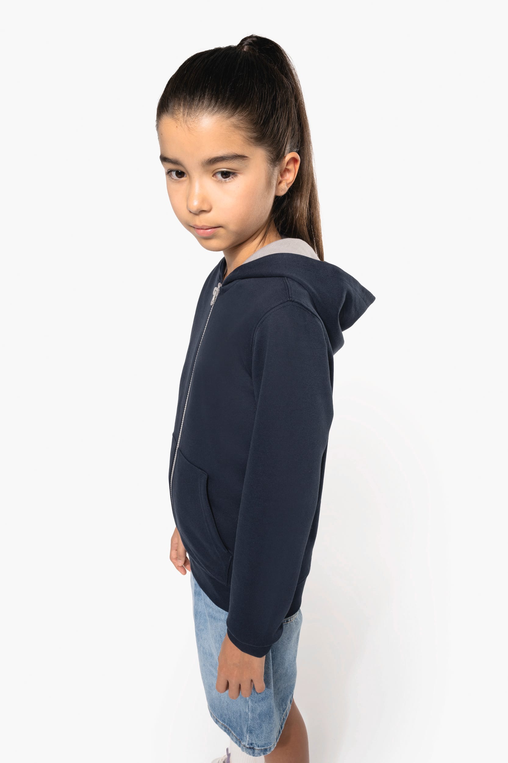 Sweat-shirt zippé capuche enfant - Image 8