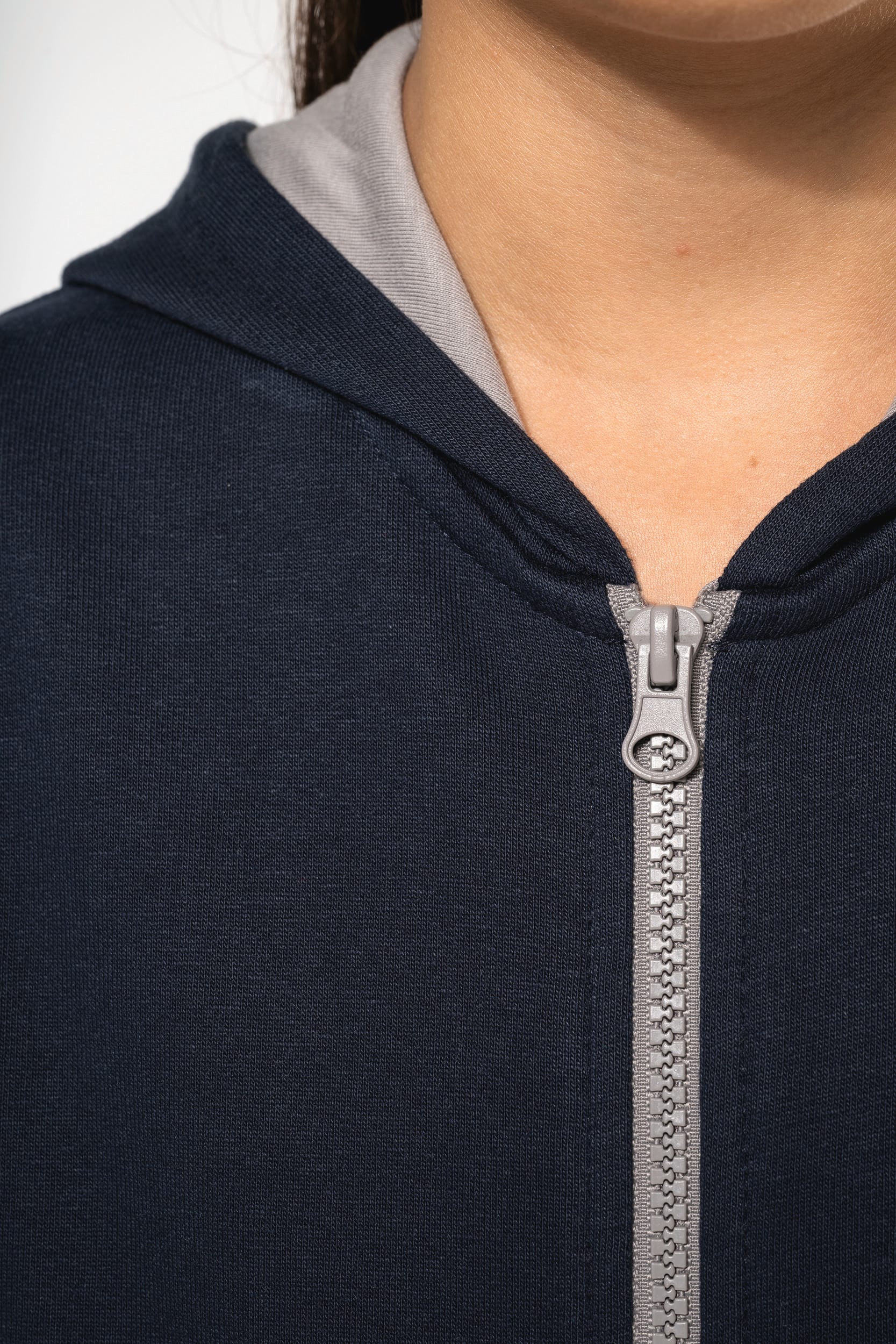 Sweat-shirt zippé capuche enfant - Image 4