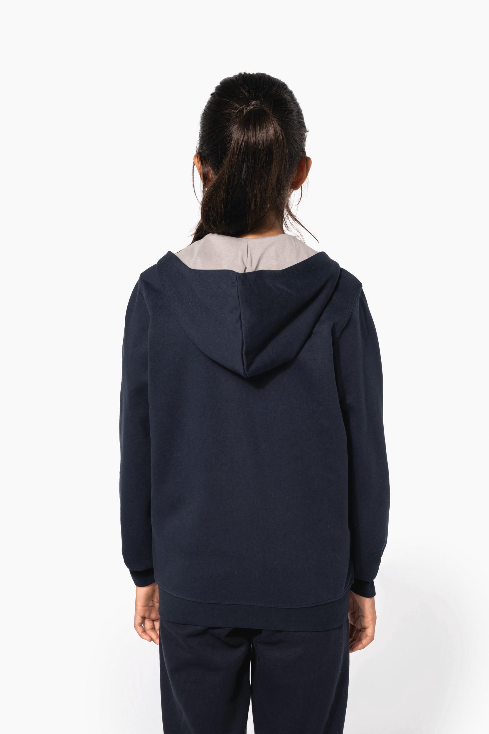 Sweat-shirt zippé capuche enfant