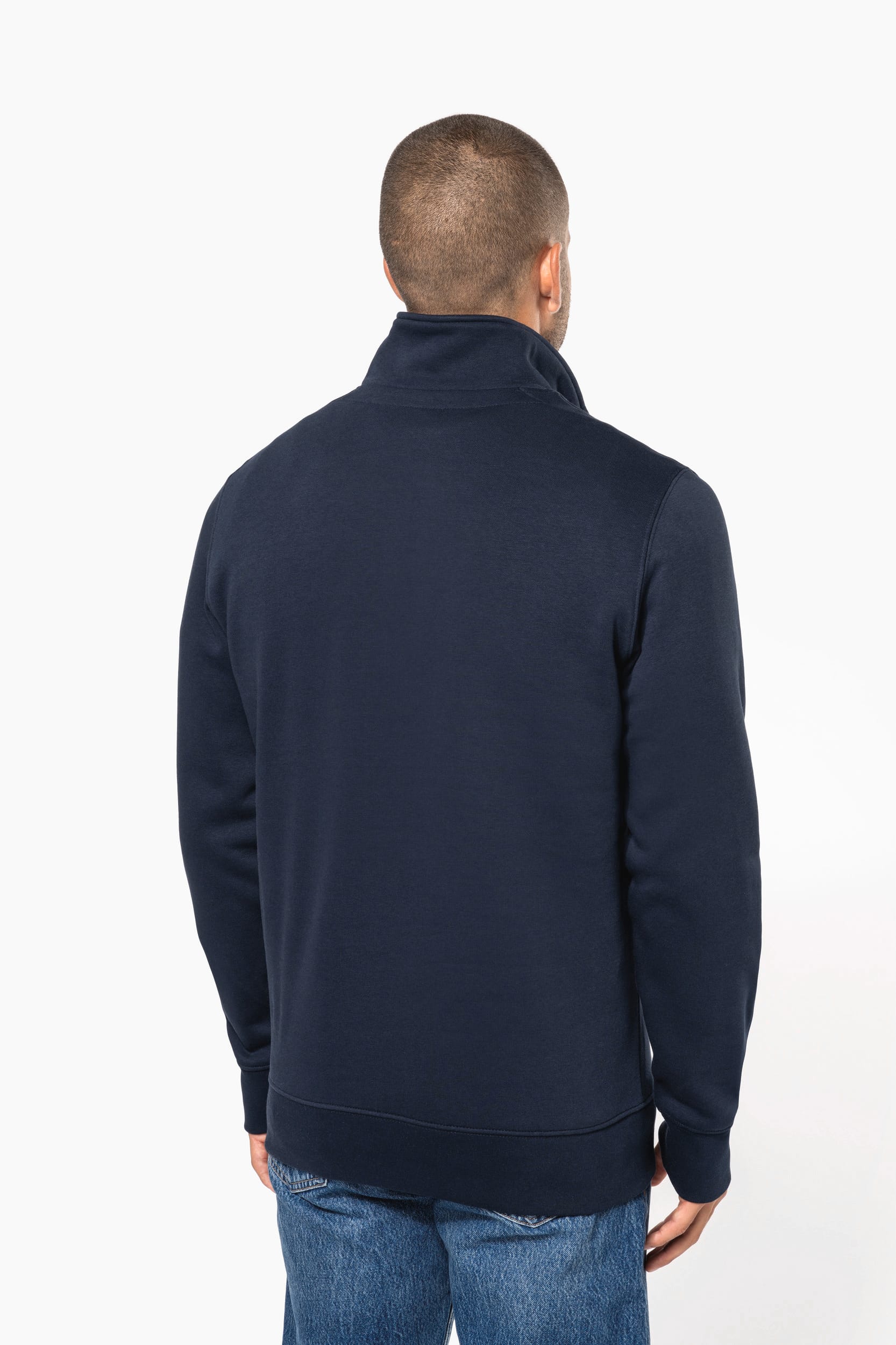 Sweat-shirt col zippé homme - Image 2