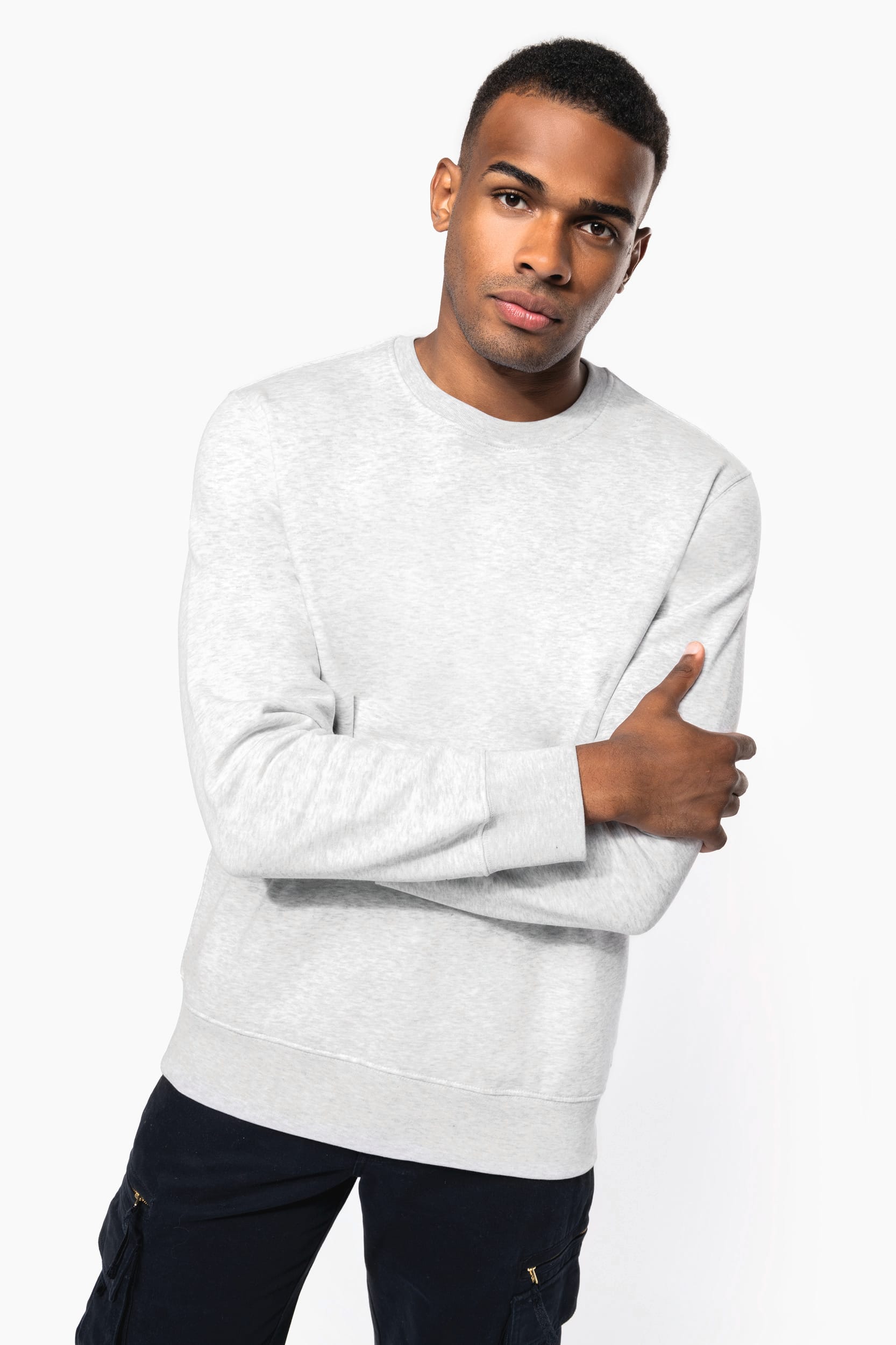 Sweat col rond homme sale