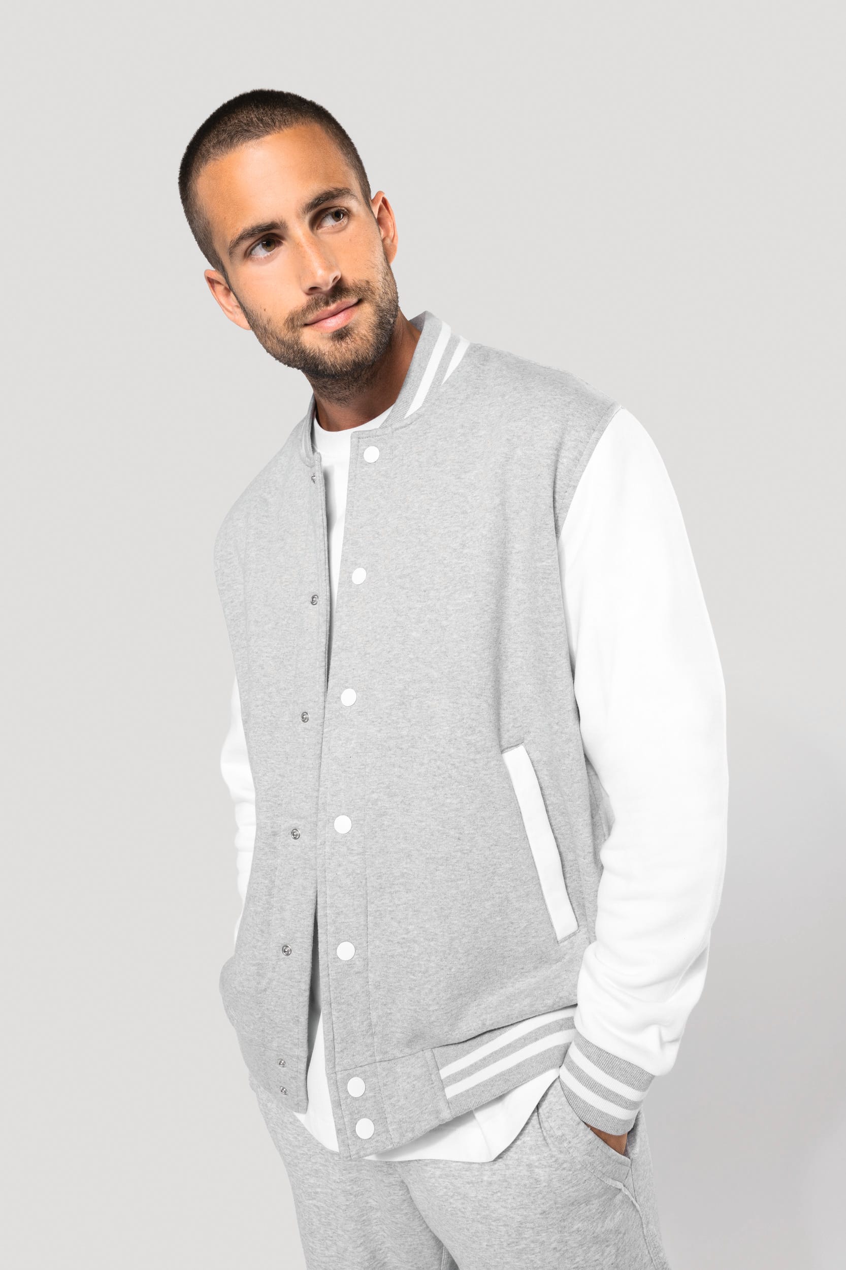 Blouson molleton teddy unisexe - Image 4