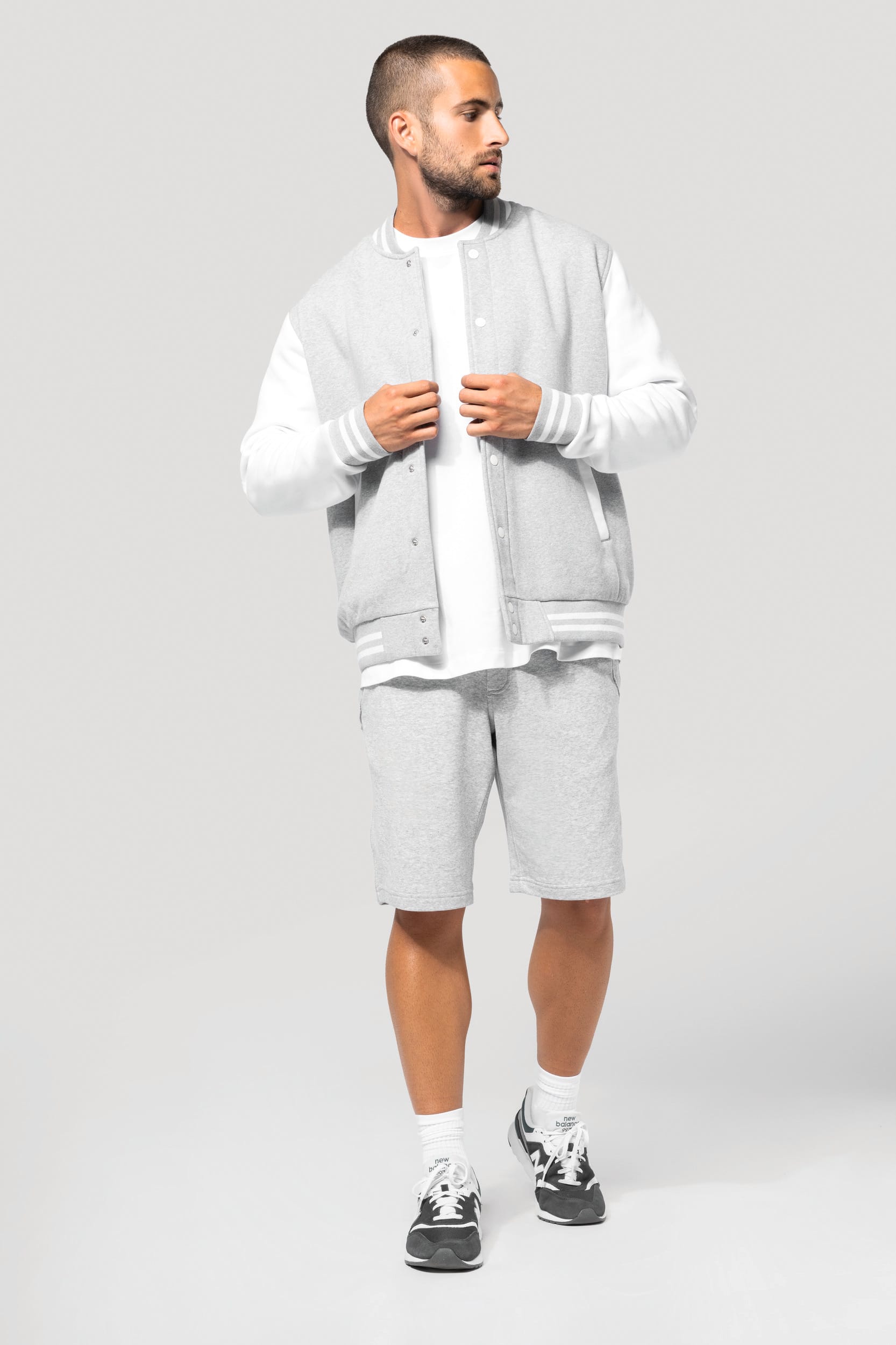 Blouson molleton teddy unisexe - Image 6