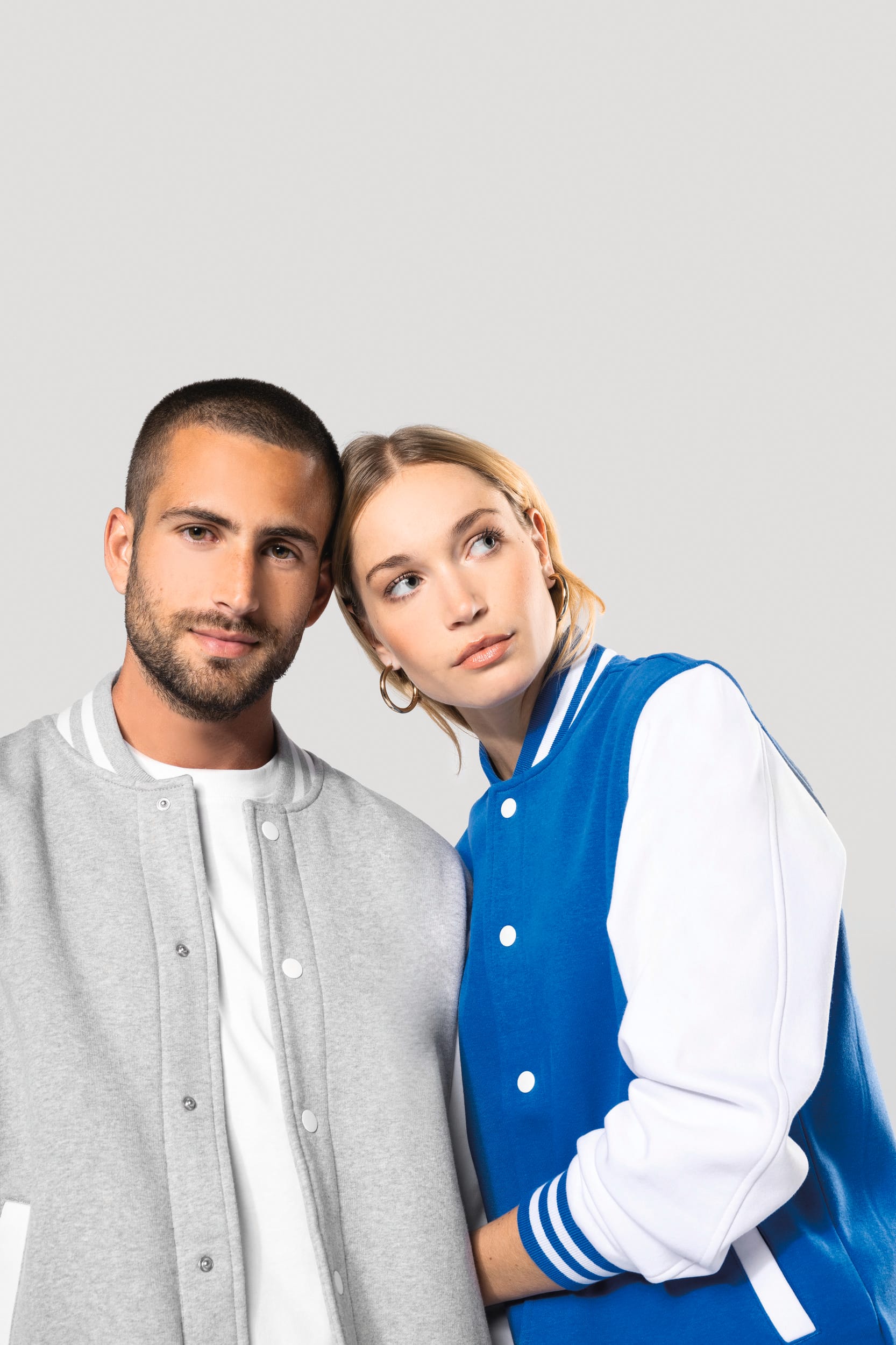 Blouson molleton teddy unisexe