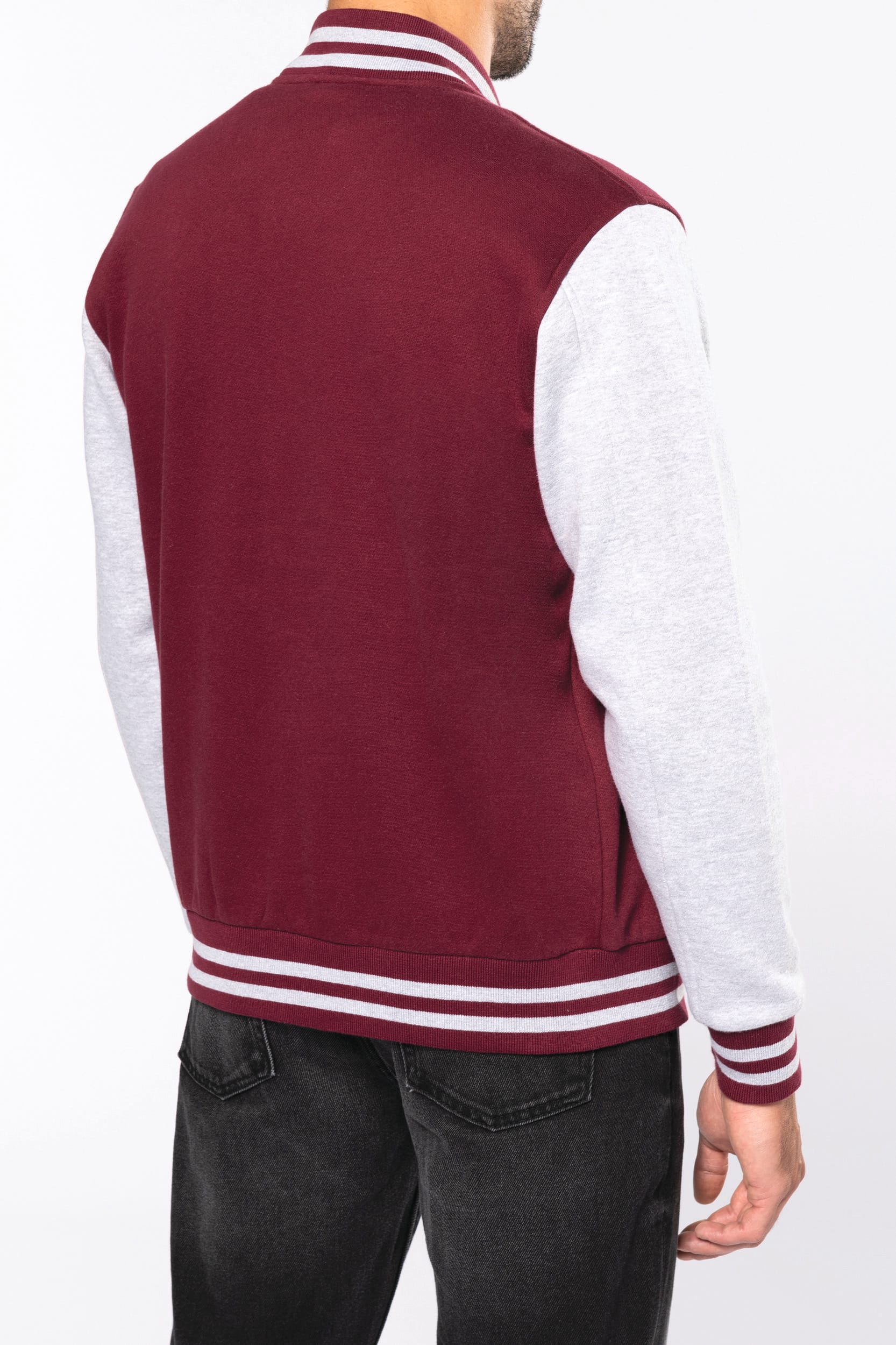 Blouson molleton teddy unisexe