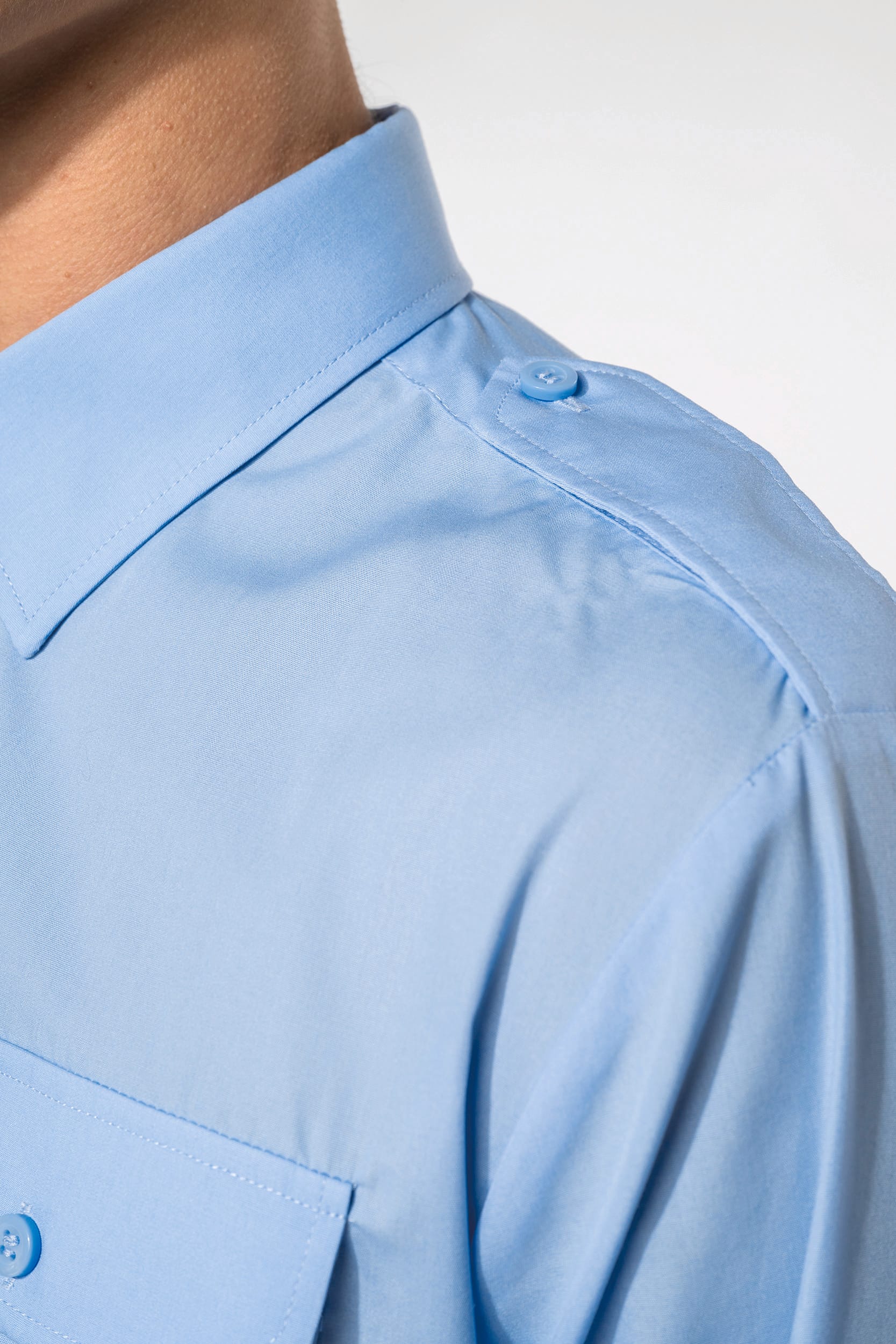 Chemise pilote manches longues homme - Image 3