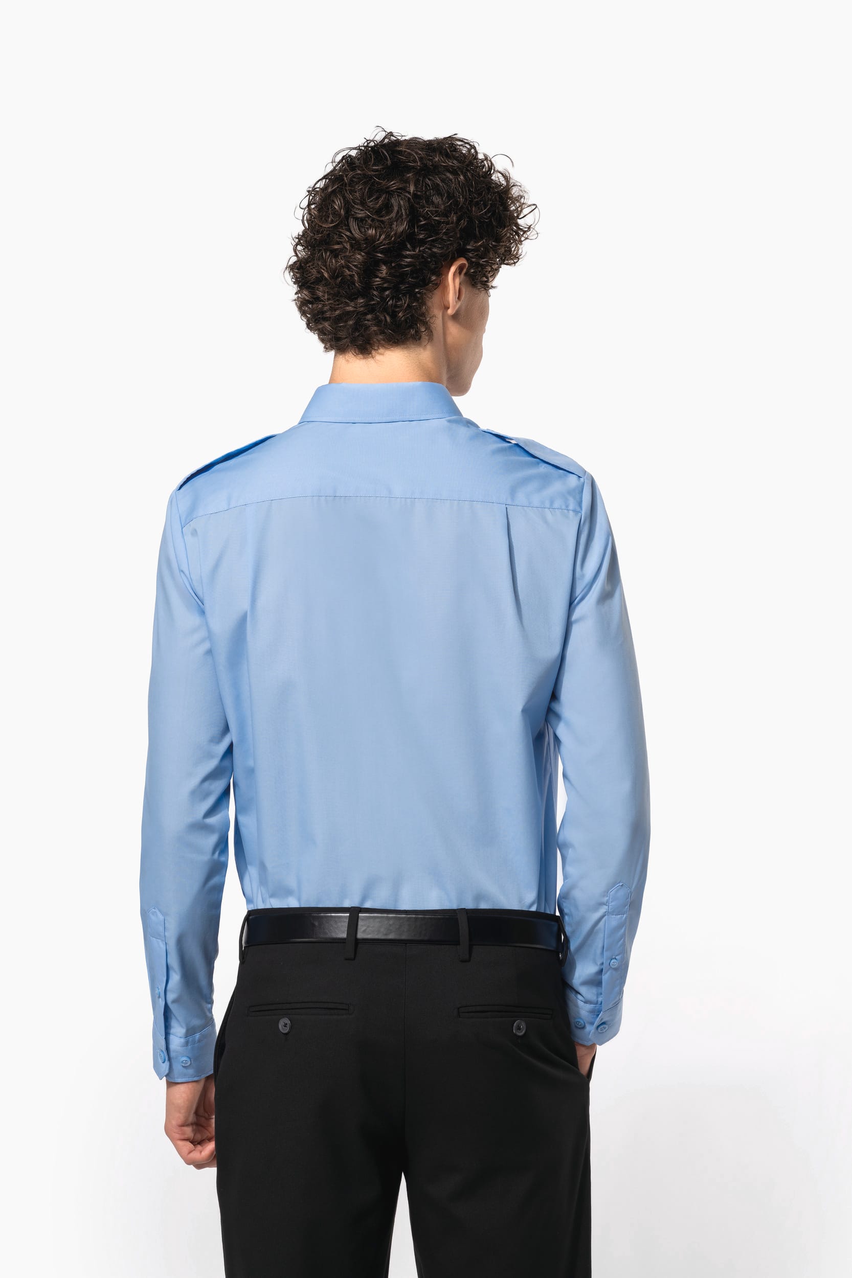 Chemise pilote manches longues homme - Image 12