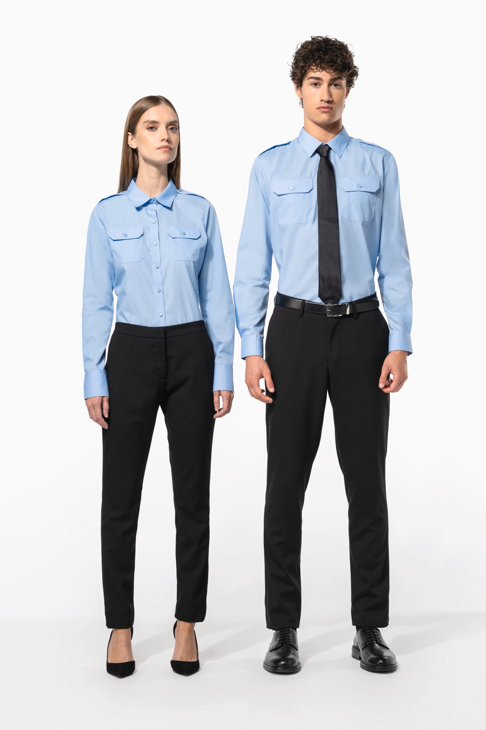 Chemise pilote manches longues homme - Image 15