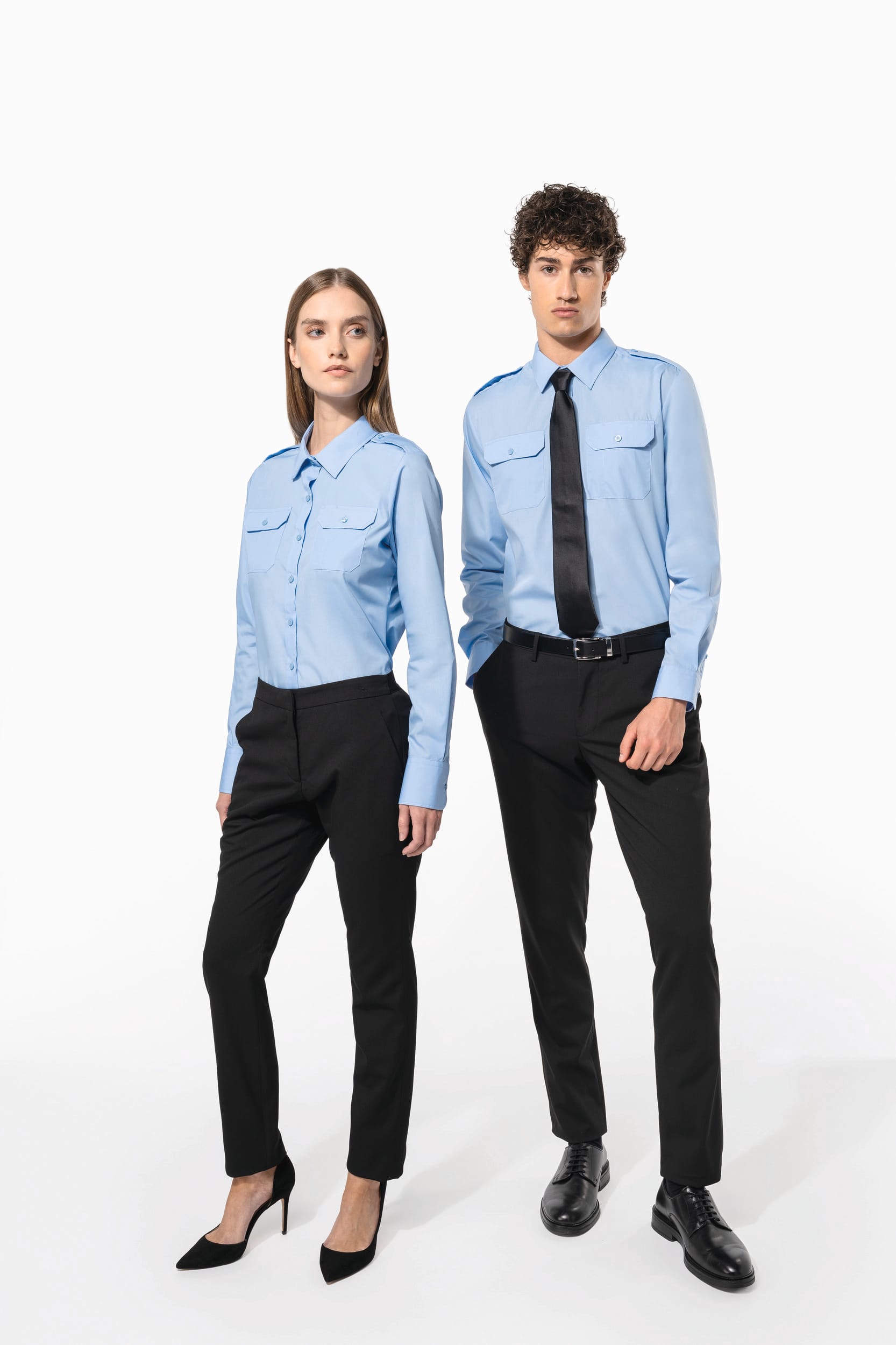 Chemise pilote manches longues homme - Image 11