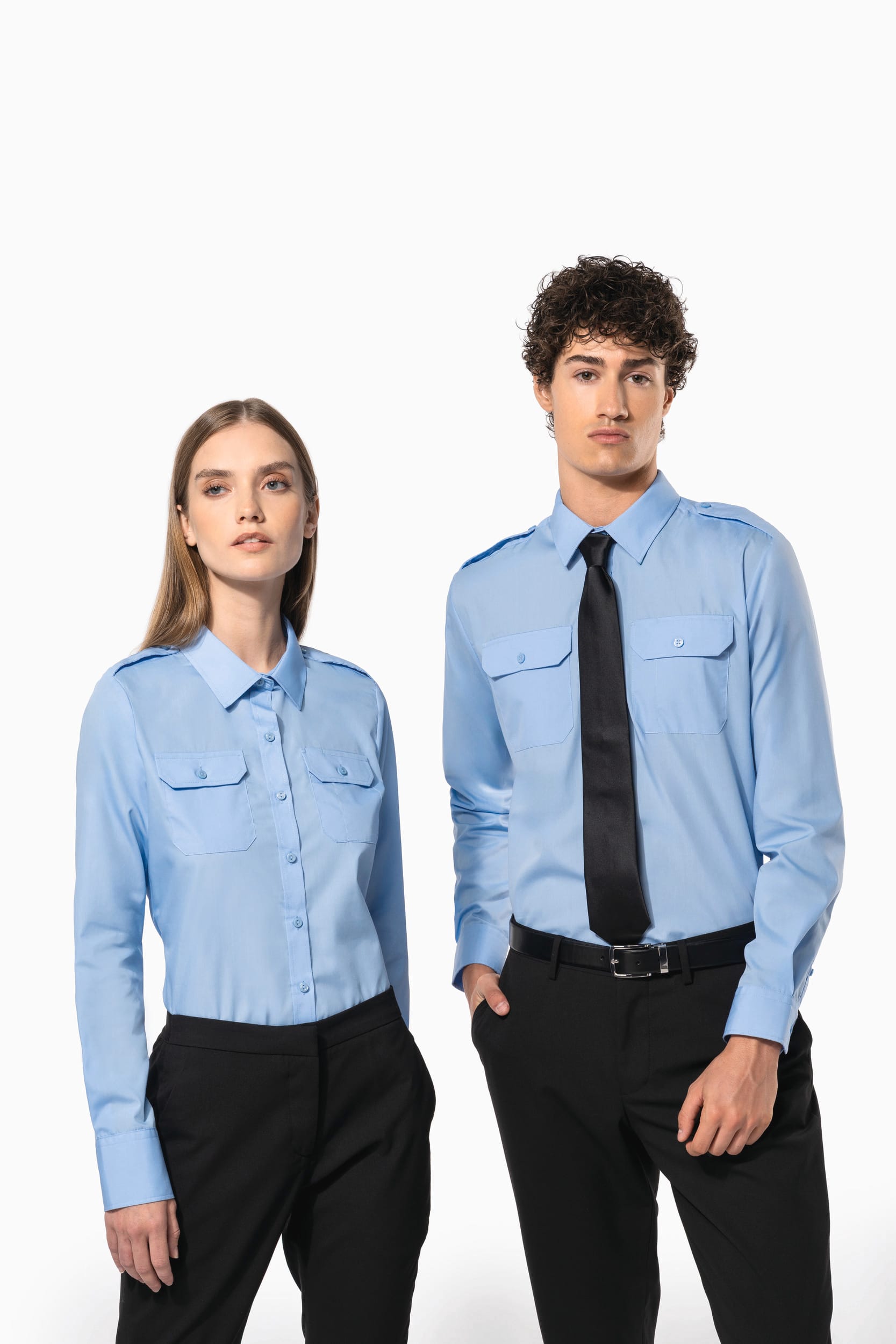 Chemise pilote manches longues homme - Image 14