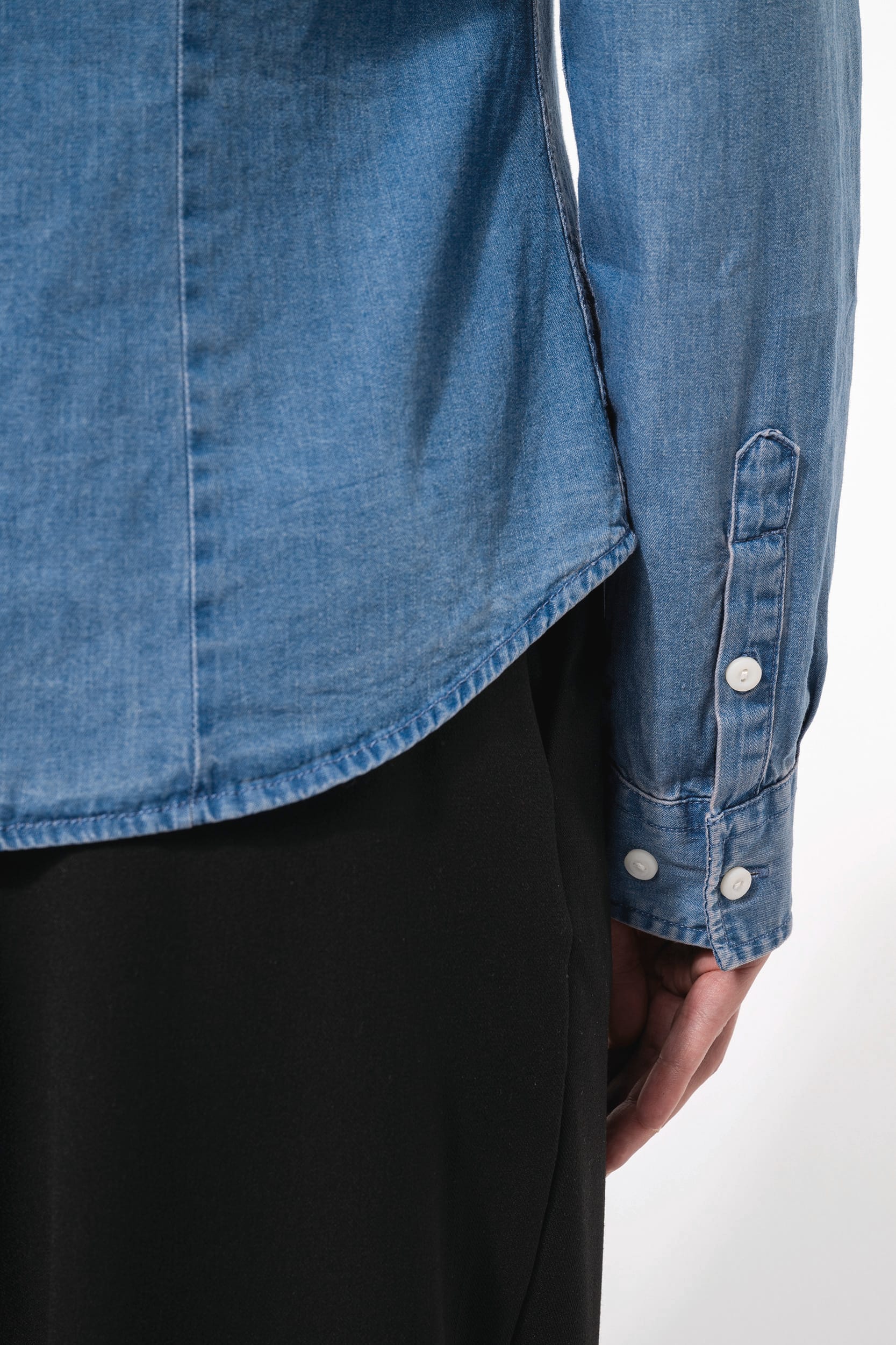 Chemise denim femme - Image 7