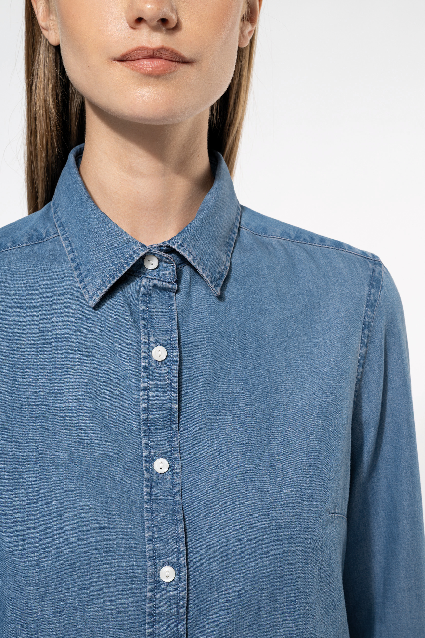 Damesblouse Denim