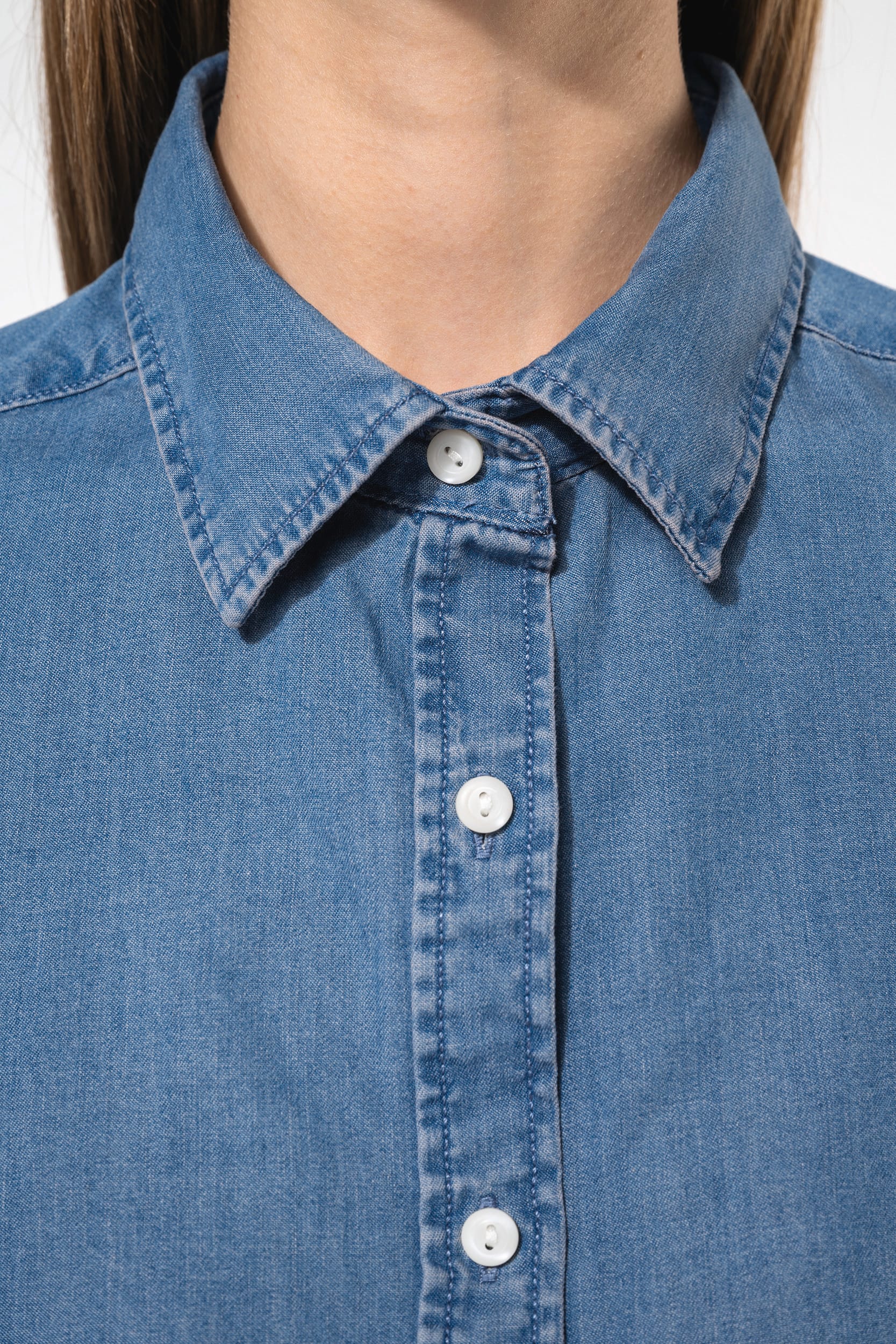 Chemise denim femme - Image 5