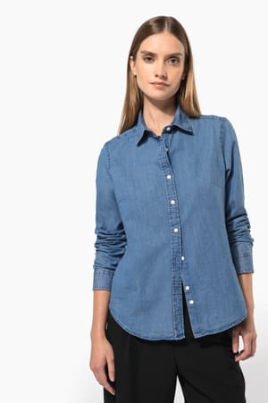 Damesblouse Denim