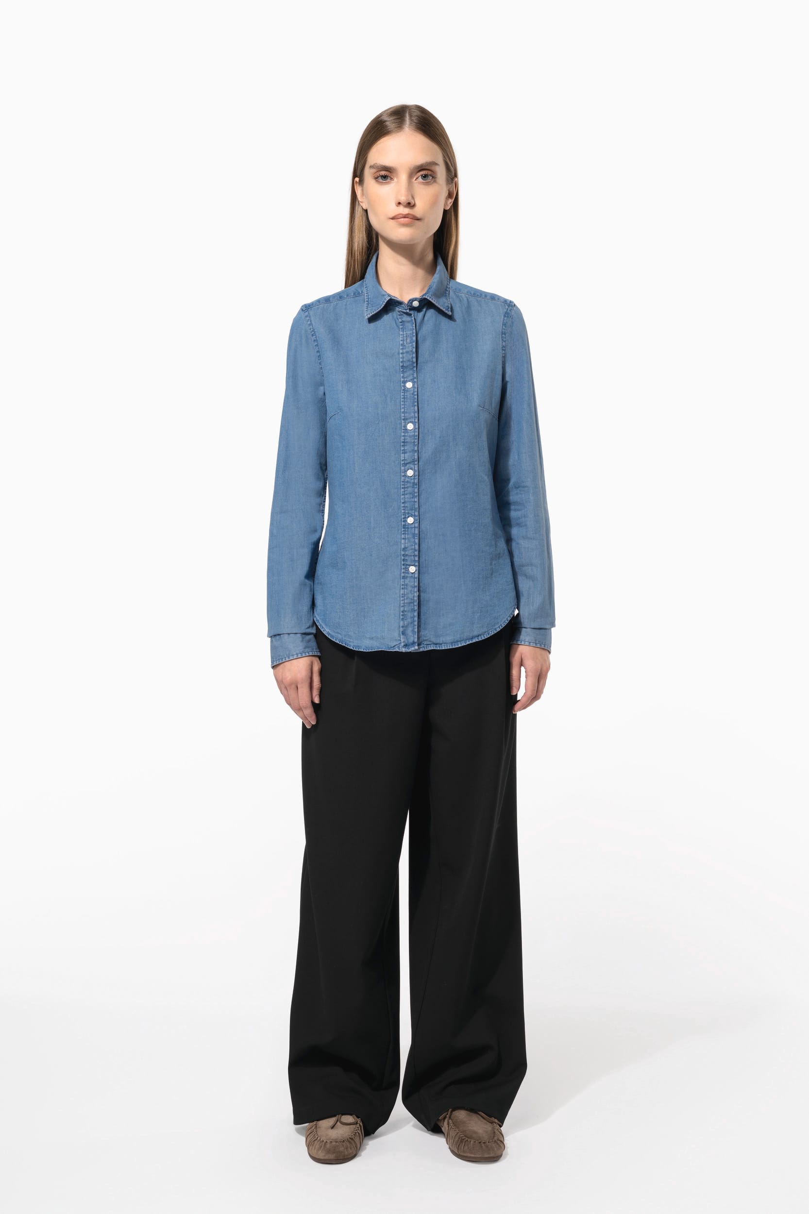 Chemise denim femme - Image 8