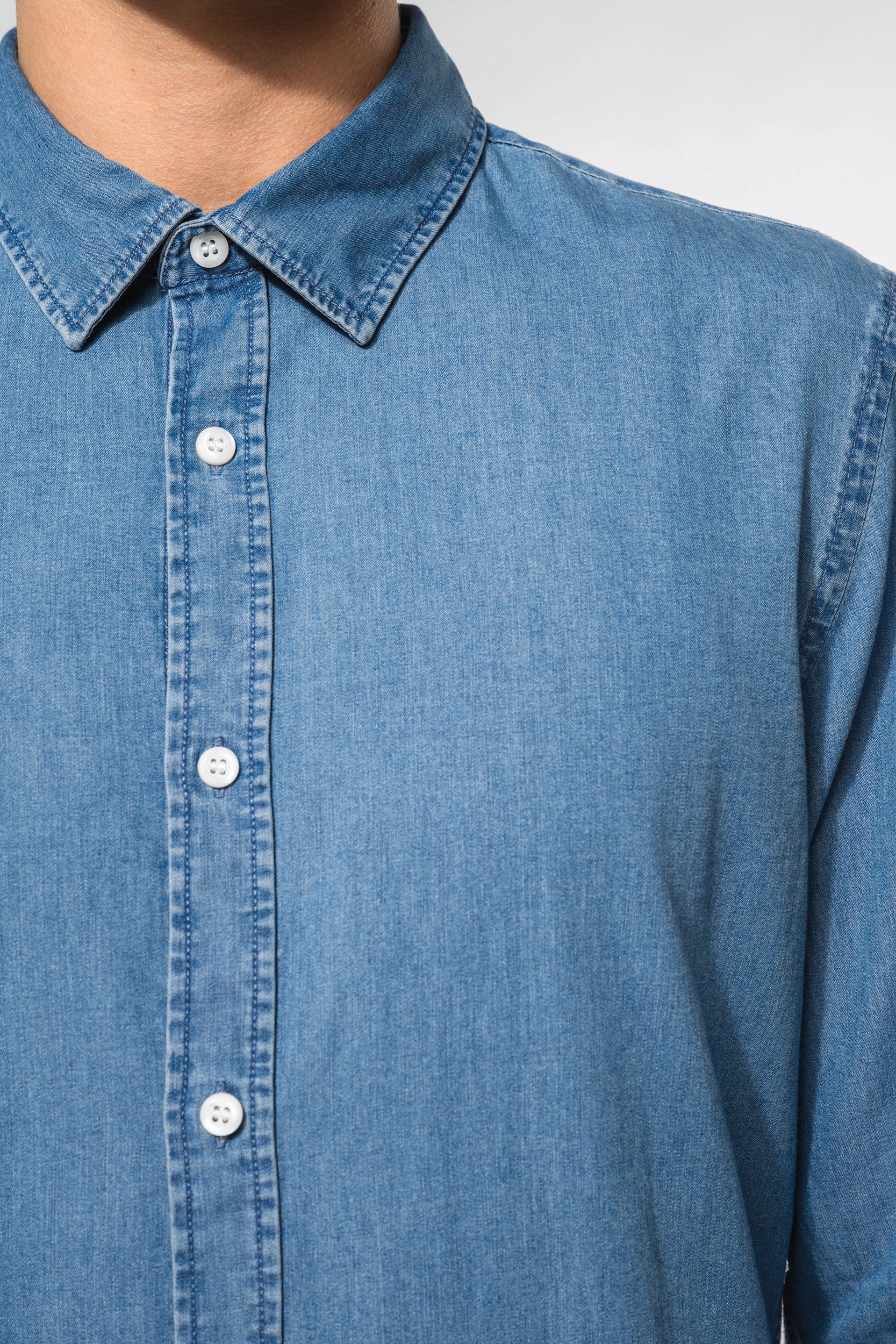 Chemise denim homme - Image 4