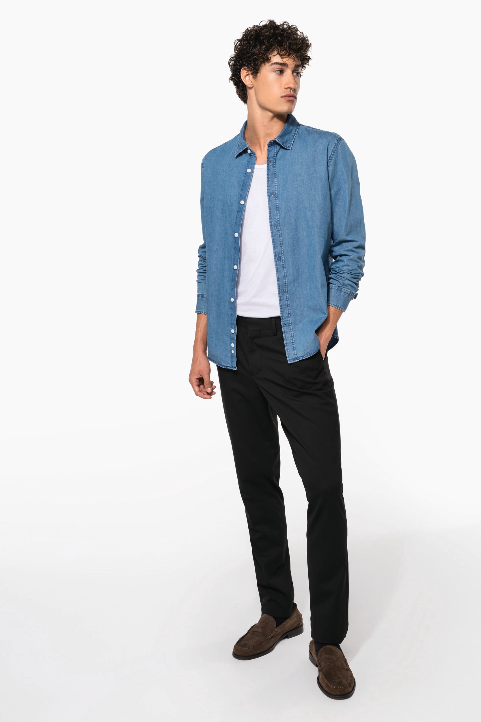 Chemise denim homme - Image 14