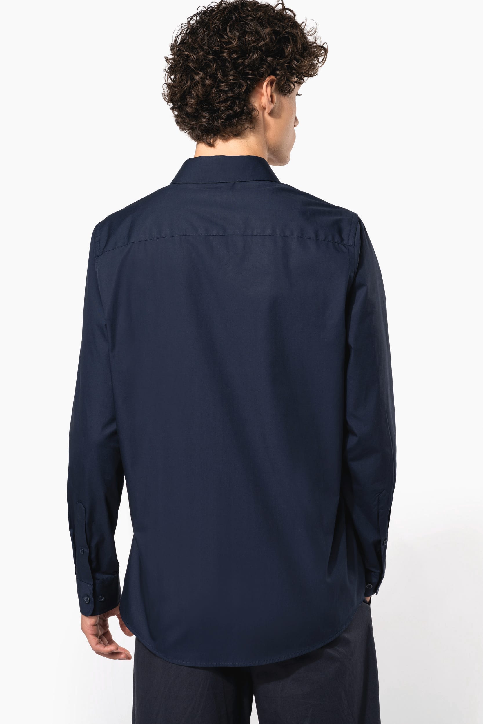 Chemise popeline manches longues homme - Image 2