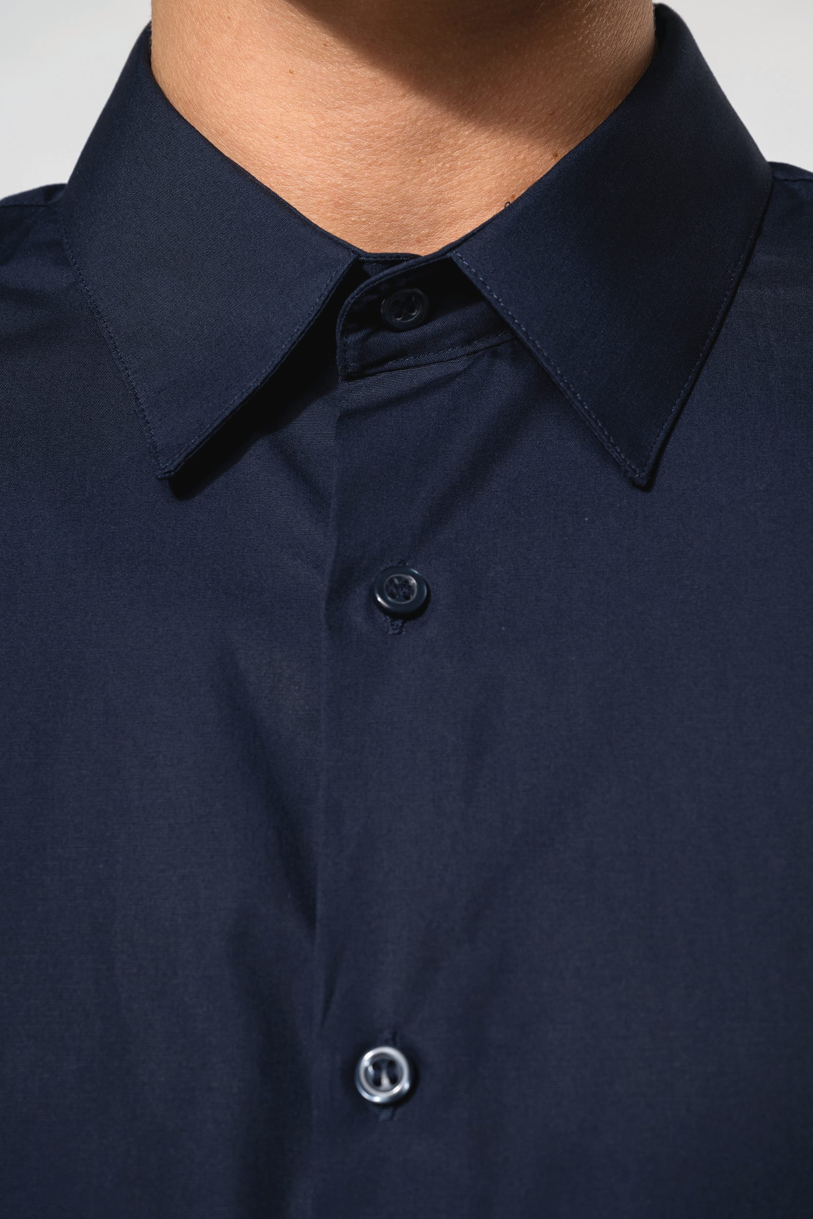 Chemise popeline manches longues homme - Image 4