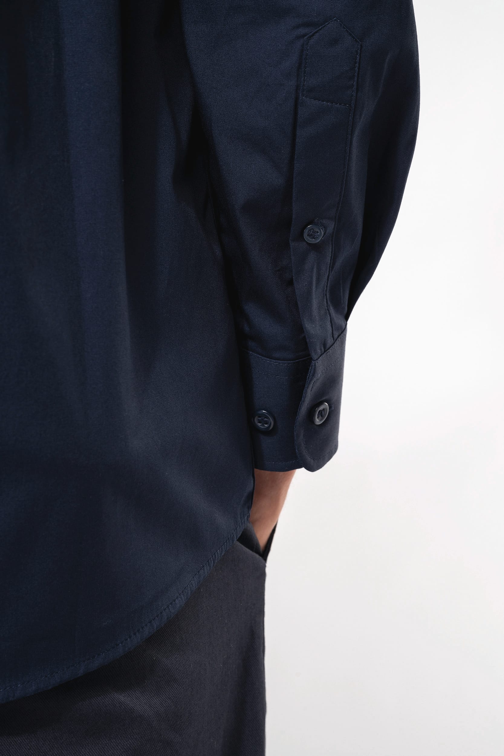 Chemise popeline manches longues homme - Image 5