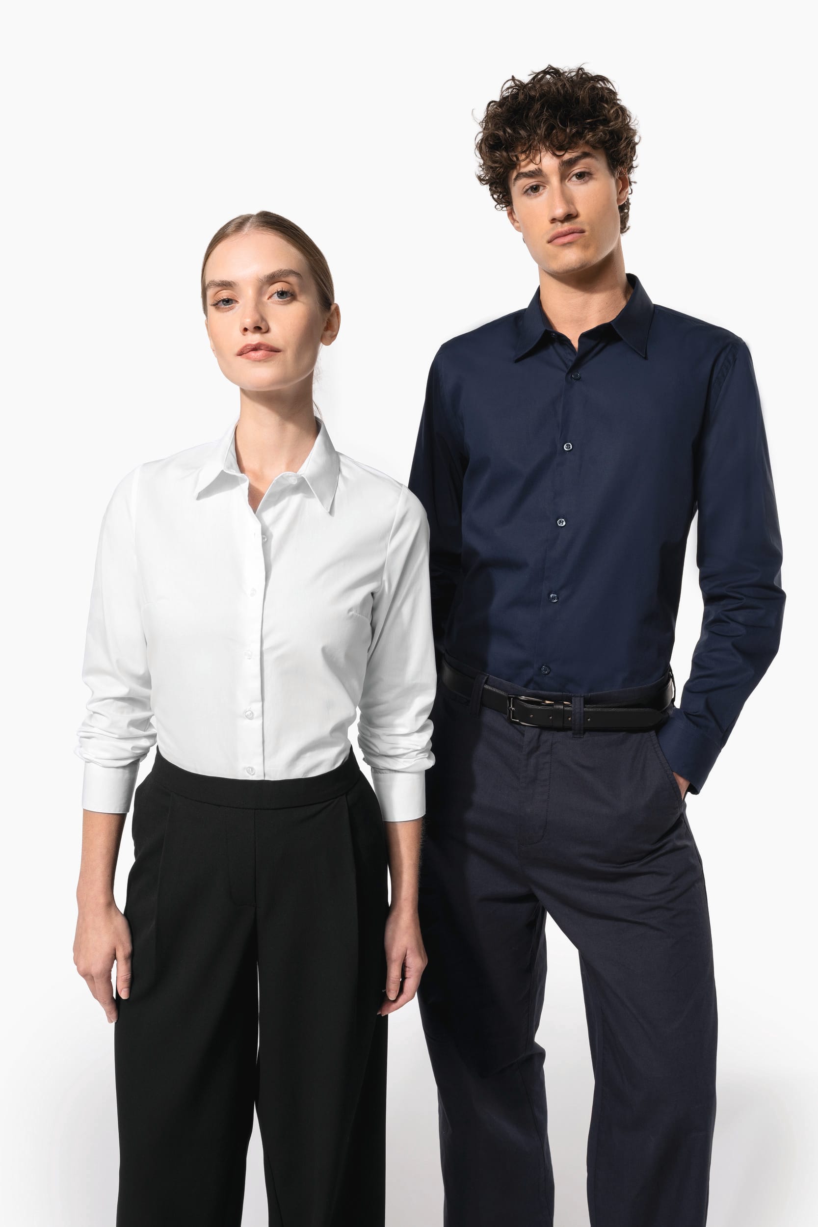 Chemise popeline manches longues femme - Image 9