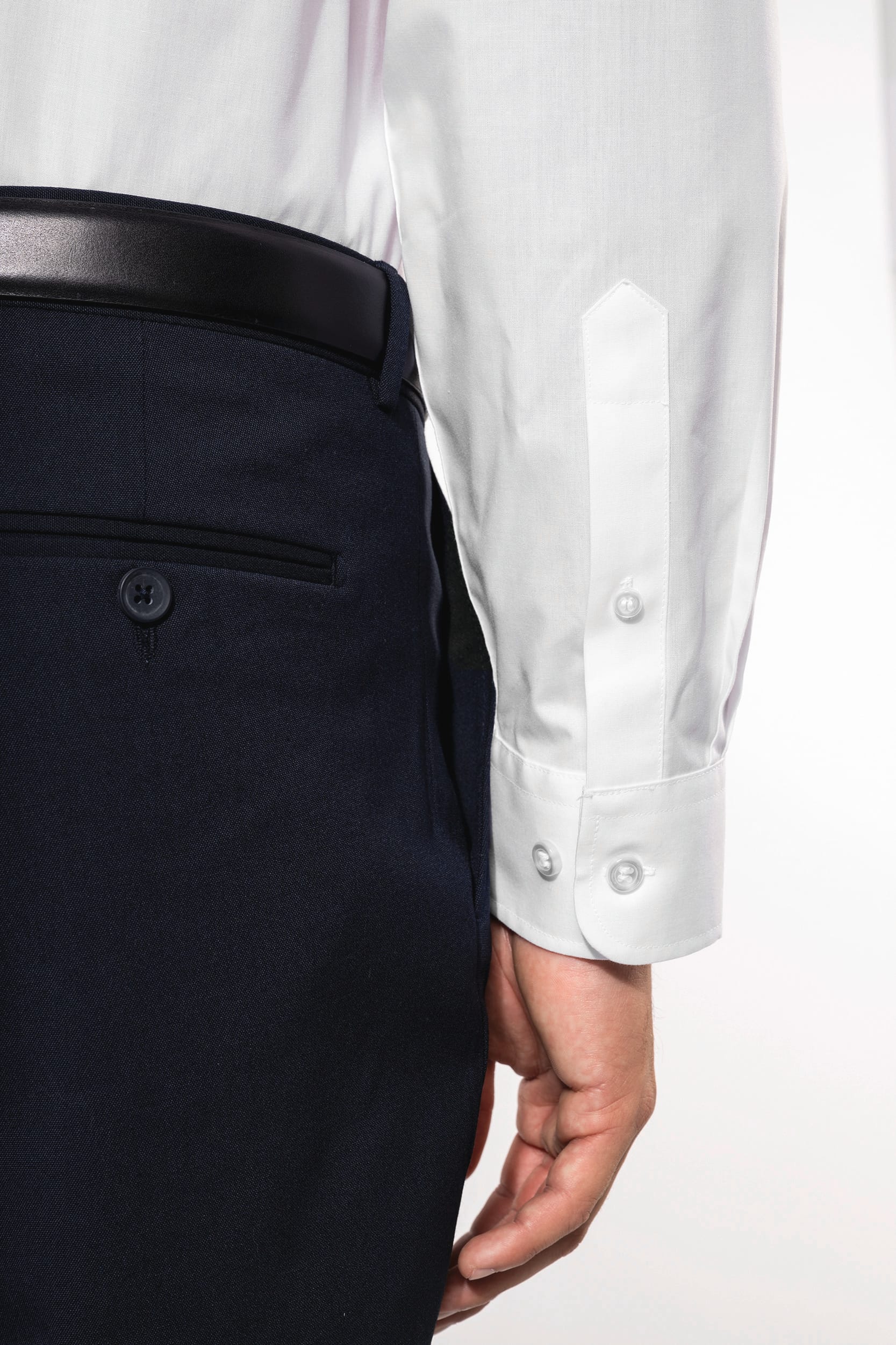 Chemise col mao manches longues - Image 9