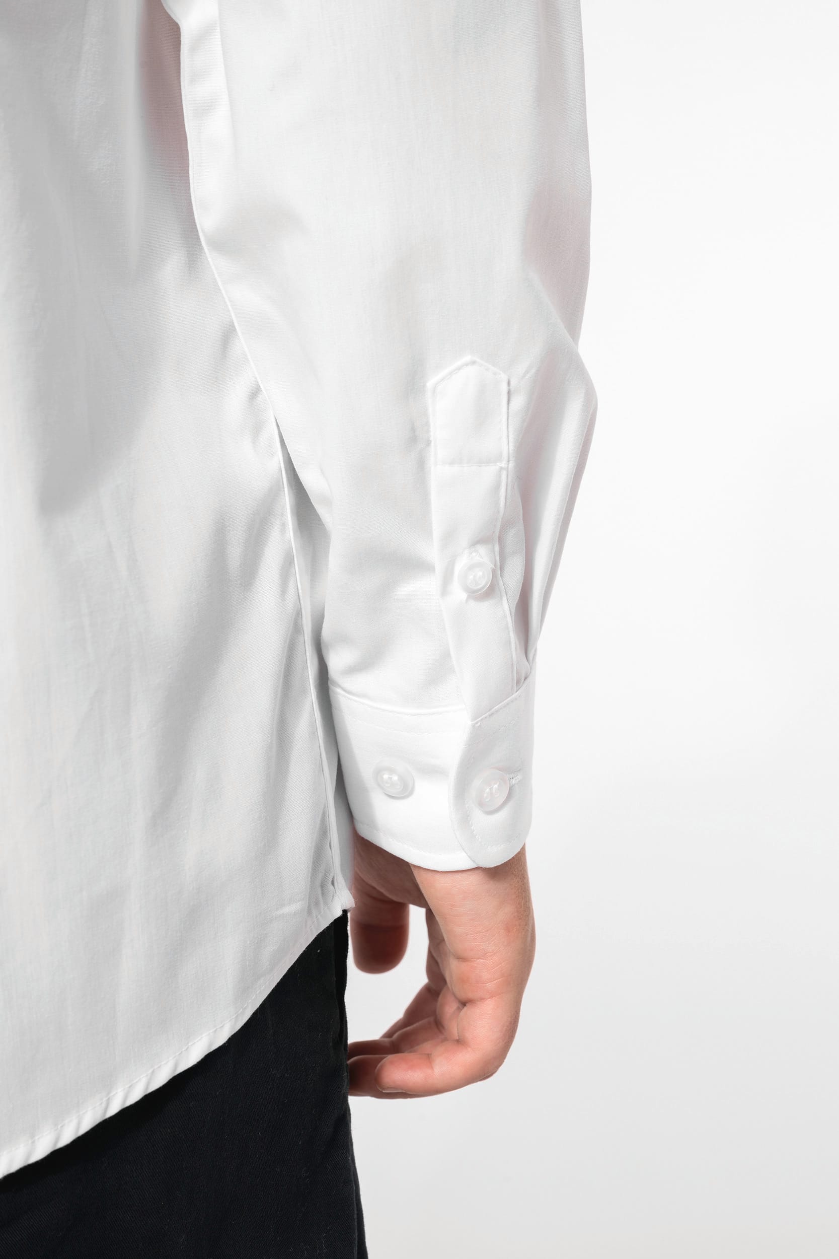 Chemise popeline manches longues enfant - Image 6