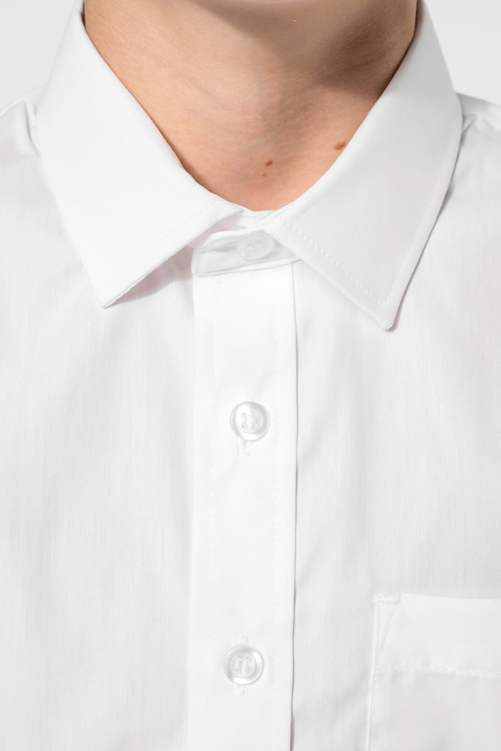 Chemise popeline manches longues enfant - Image 4