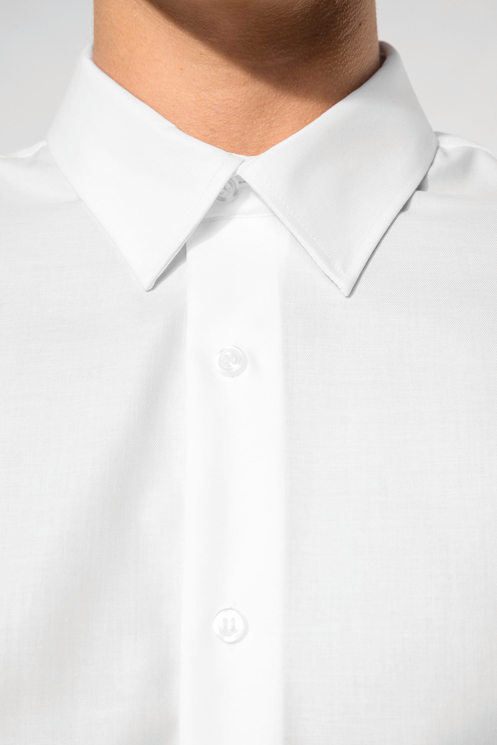 Chemise ajustée manches longues sans repassage - Image 3