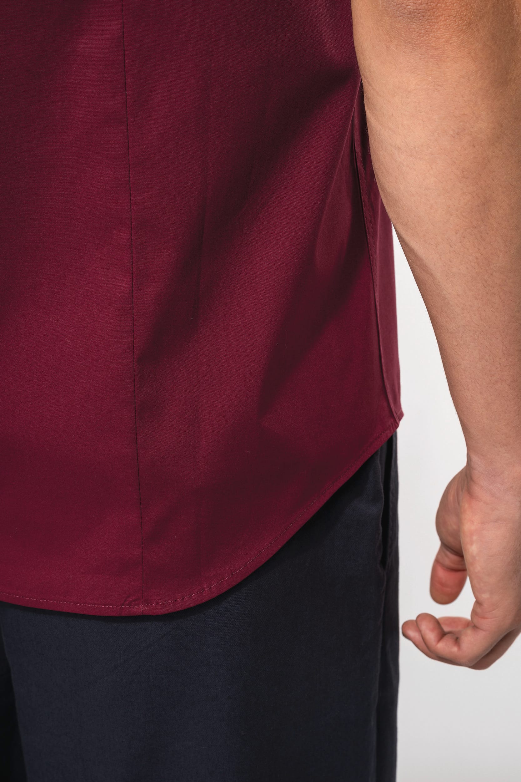 Chemise coton / élasthanne manches courtes - Image 7