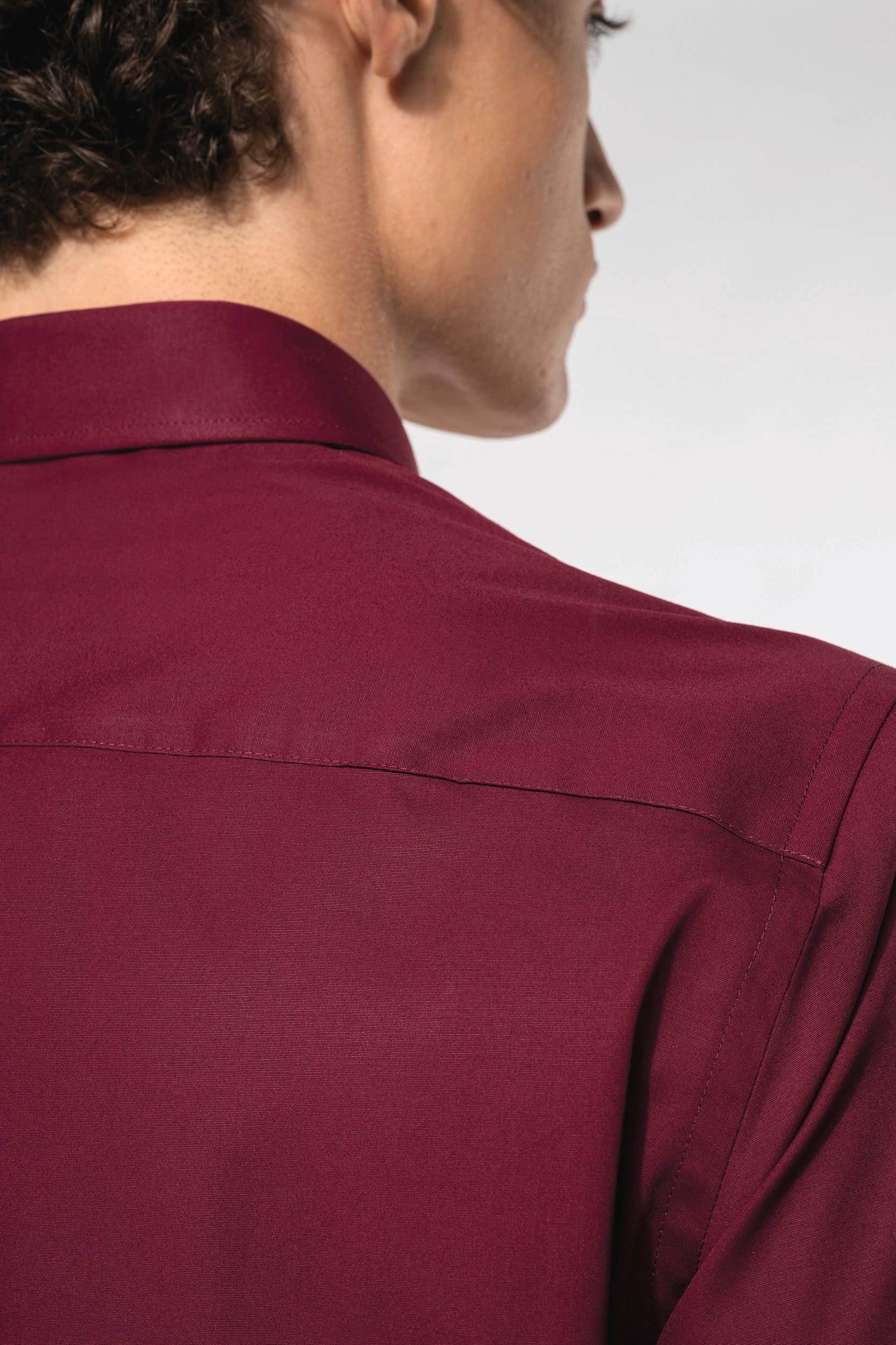 Chemise coton / élasthanne manches courtes - Image 8