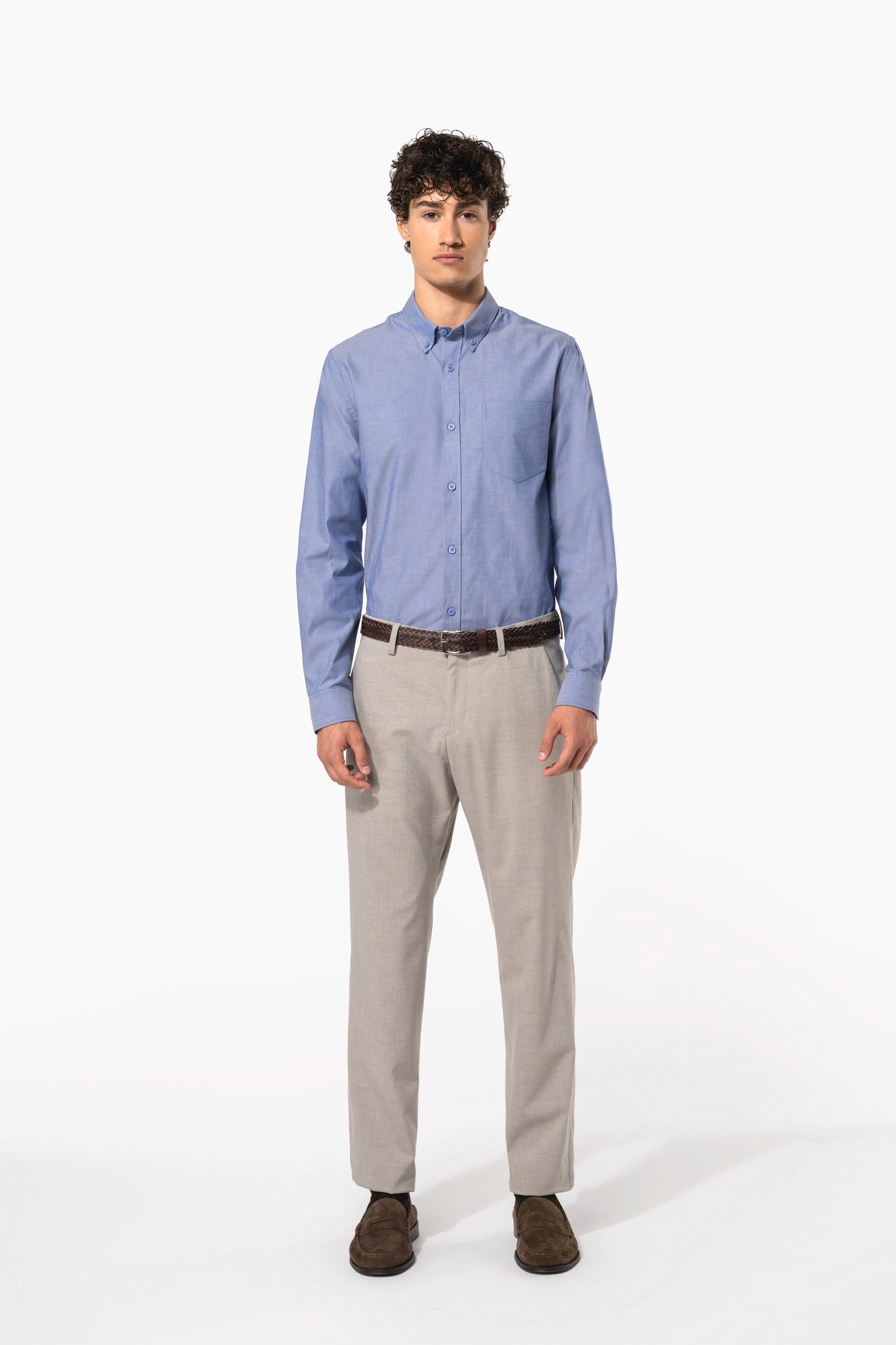 Chemise Oxford manches longues - Image 9