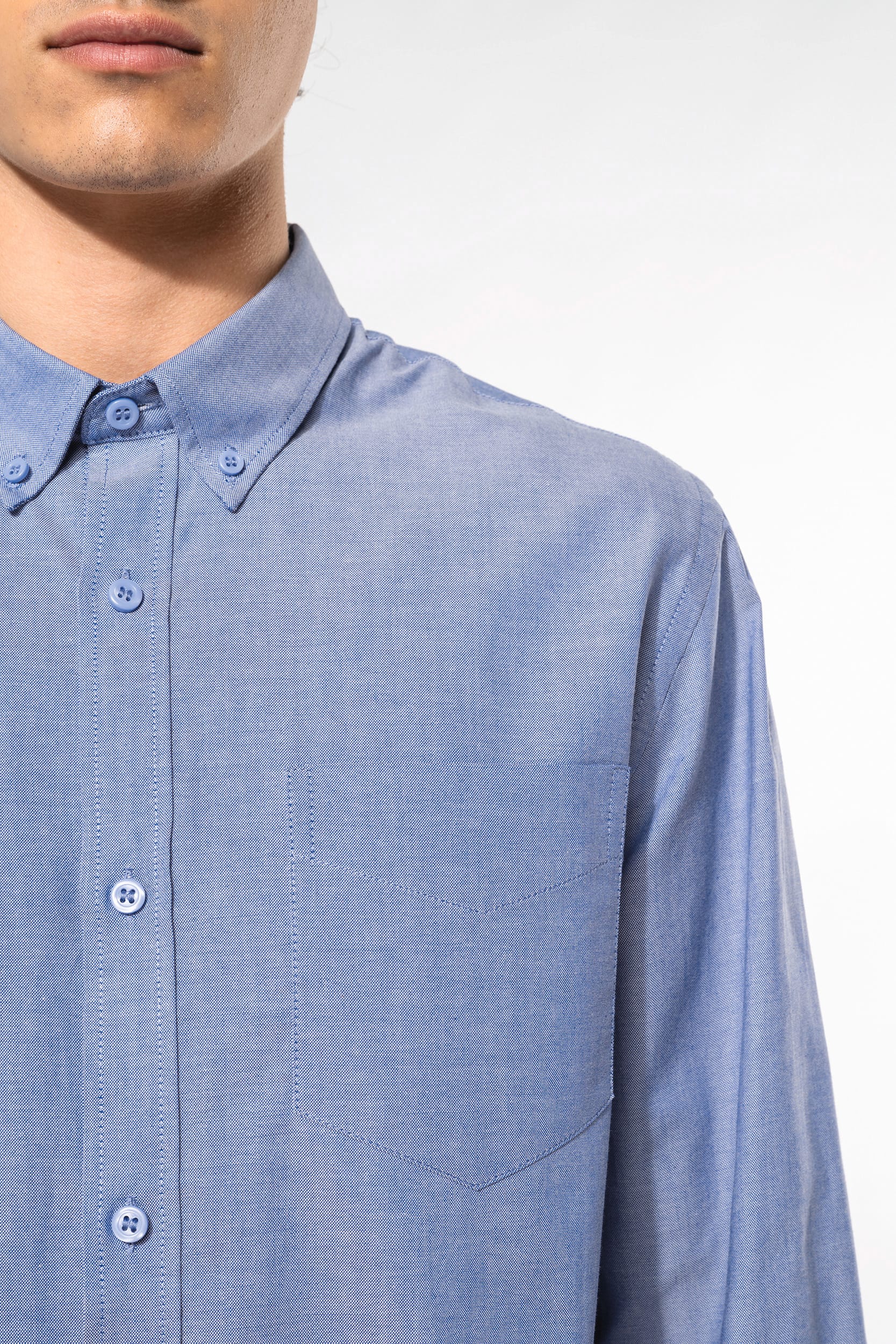 Chemise Oxford manches longues - Image 4