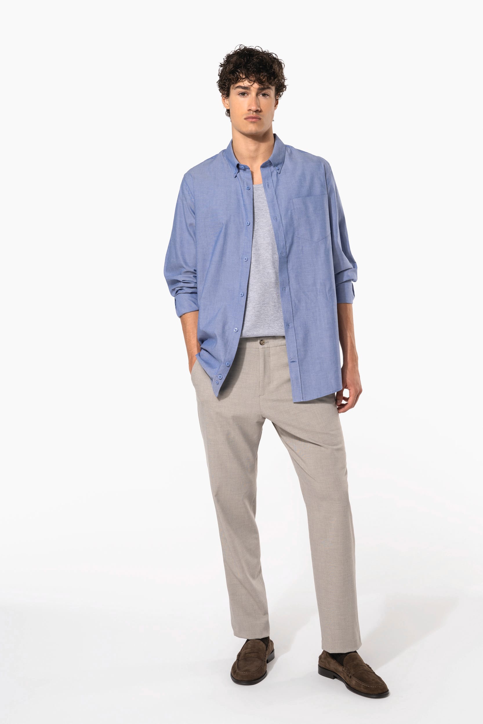 Chemise Oxford manches longues - Image 10