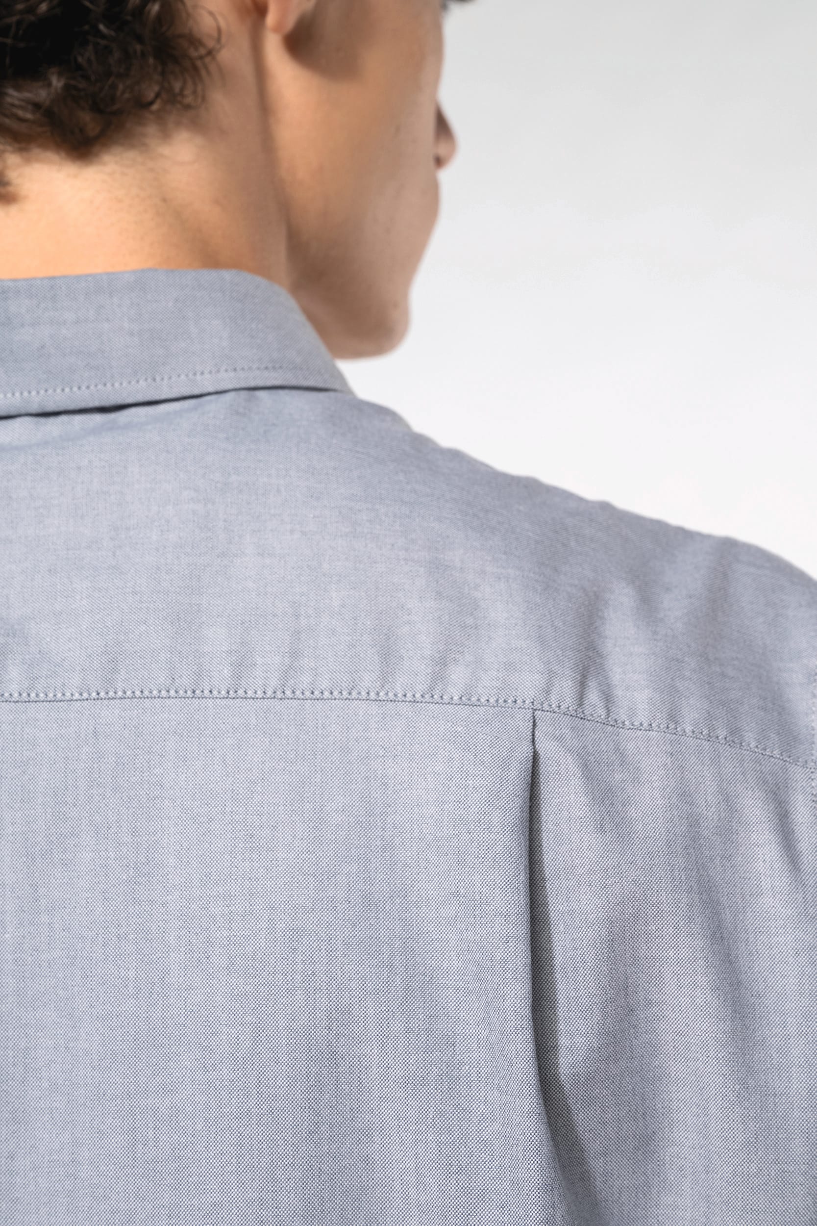 Chemise Oxford manches courtes - Image 6