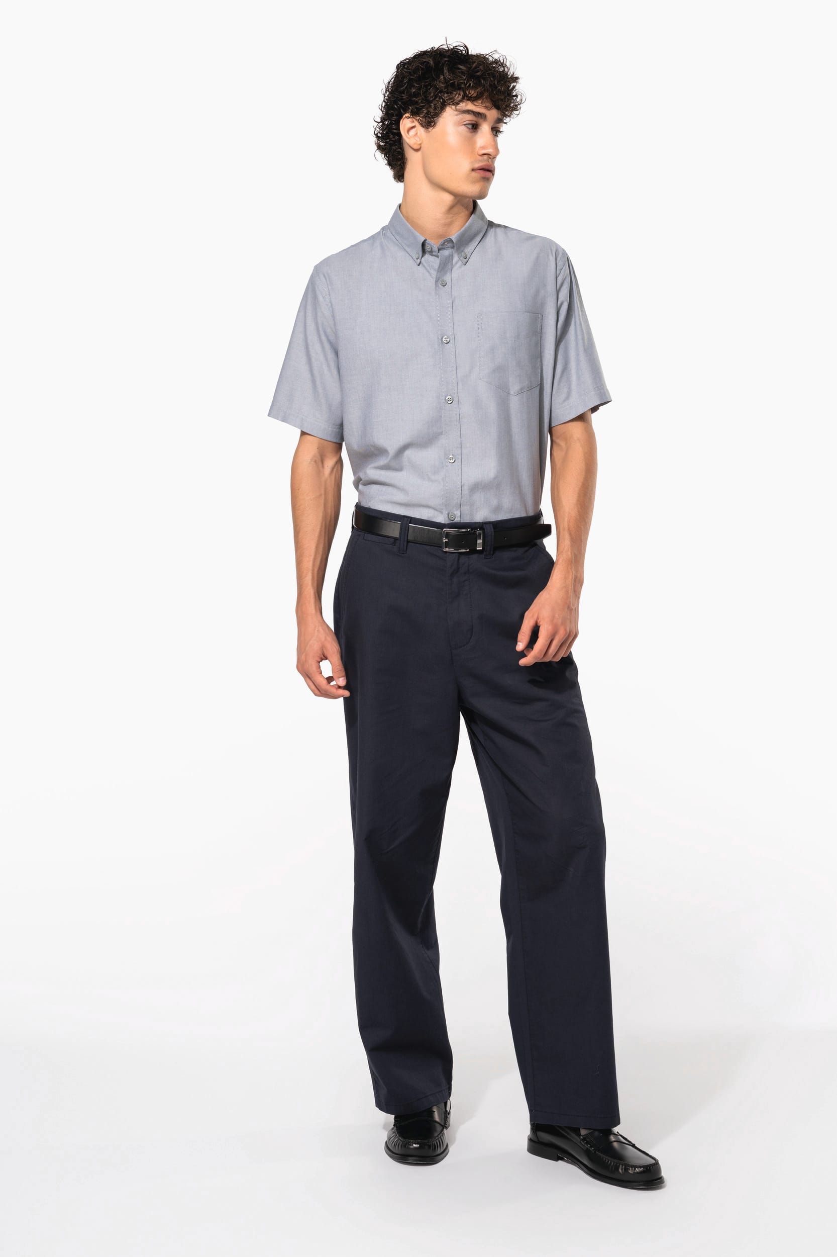 Chemise Oxford manches courtes - Image 8