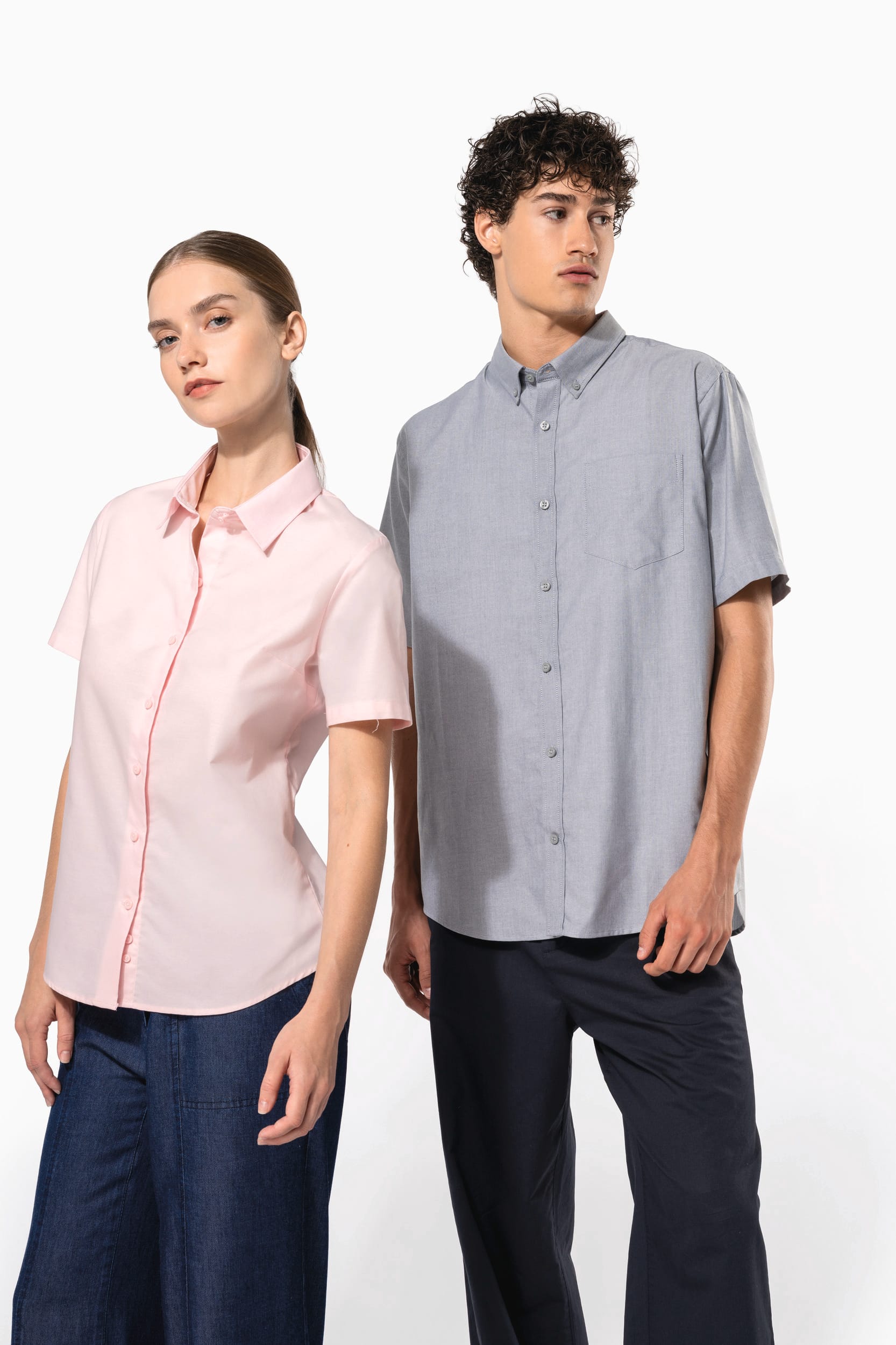 Chemise Oxford manches courtes - Image 11