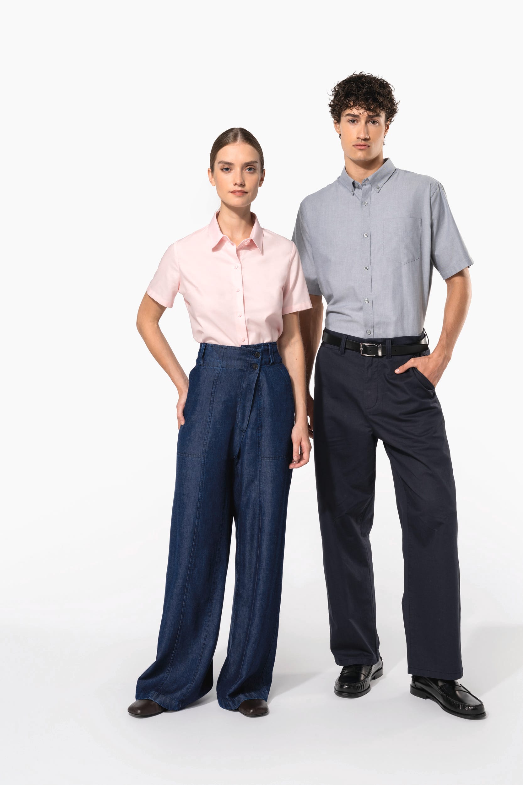 Chemise Oxford manches courtes - Image 12