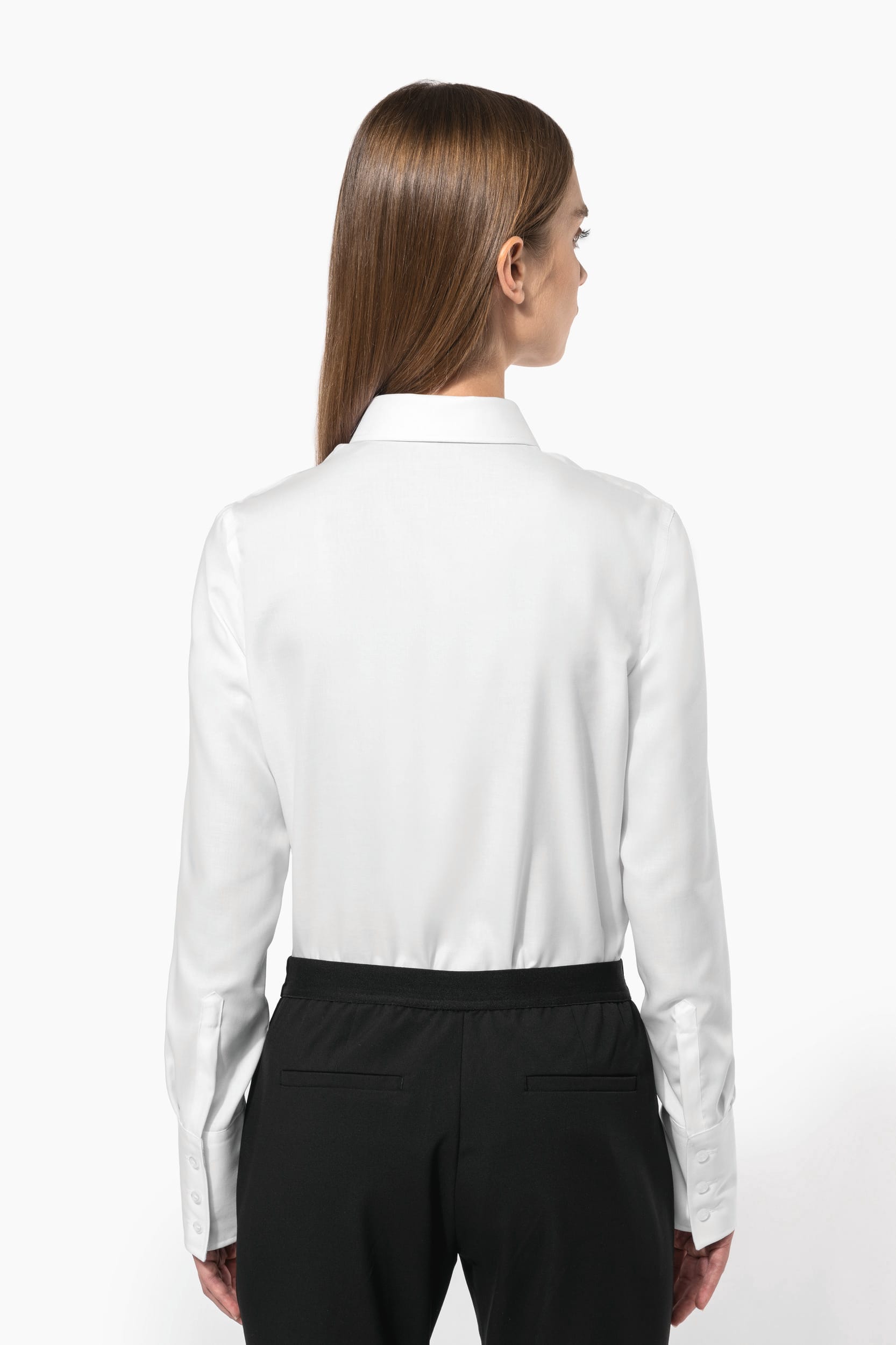 Chemise manches longues sans repassage femme - Image 2