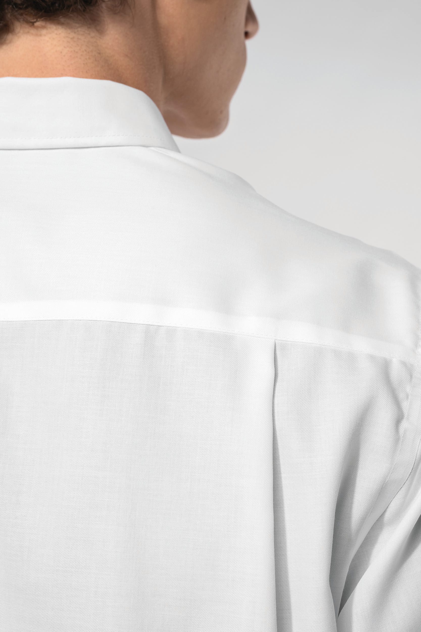 Chemise micro-sergé manches courtes sans repassage - Image 5