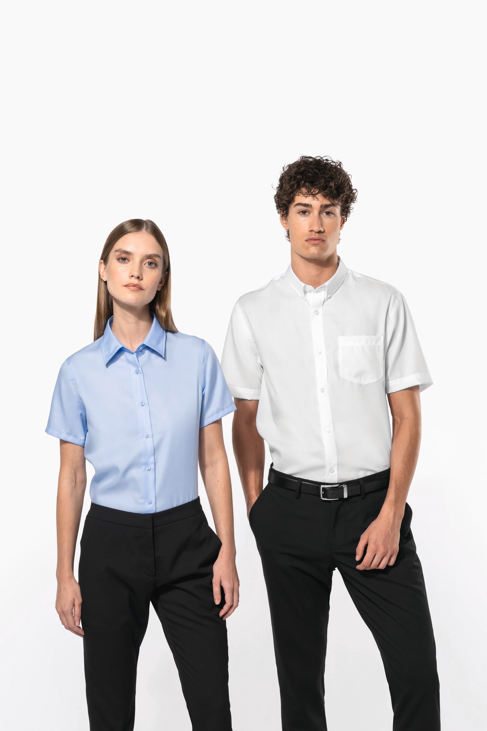 Chemise manches courtes sans repassage femme - Image 8