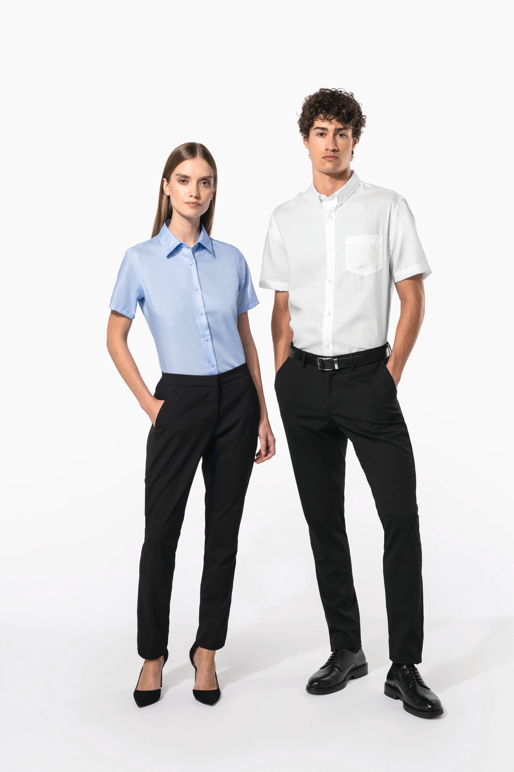 Chemise manches courtes sans repassage femme - Image 11