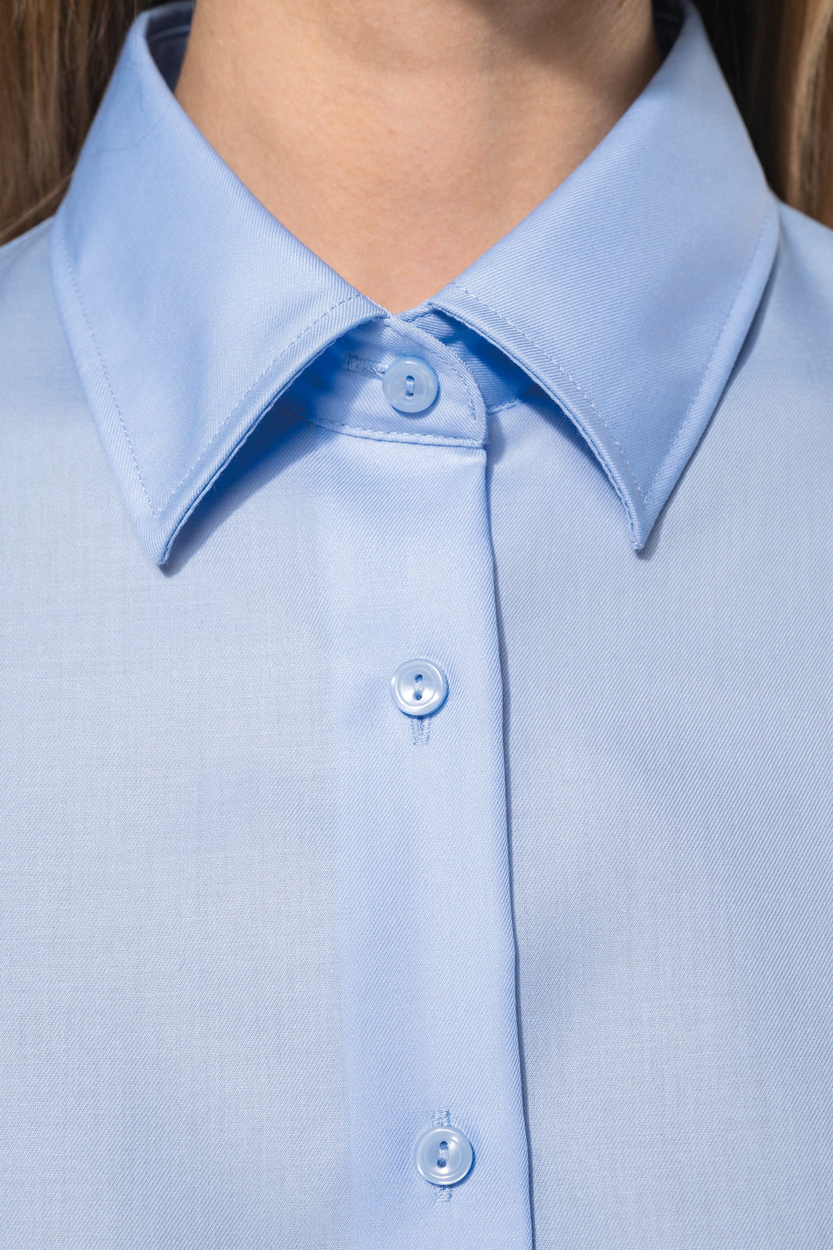 Chemise manches courtes sans repassage femme - Image 4