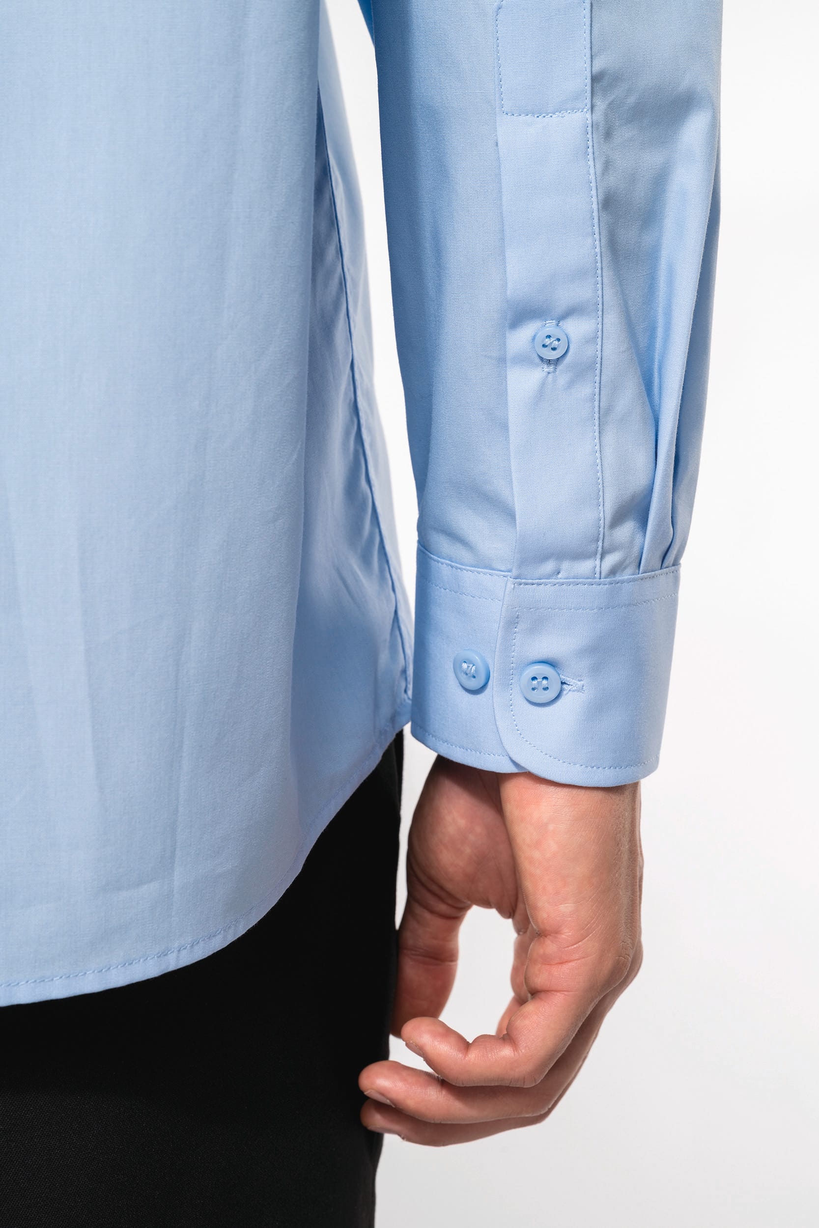 Chemise popeline manches longues - Image 6