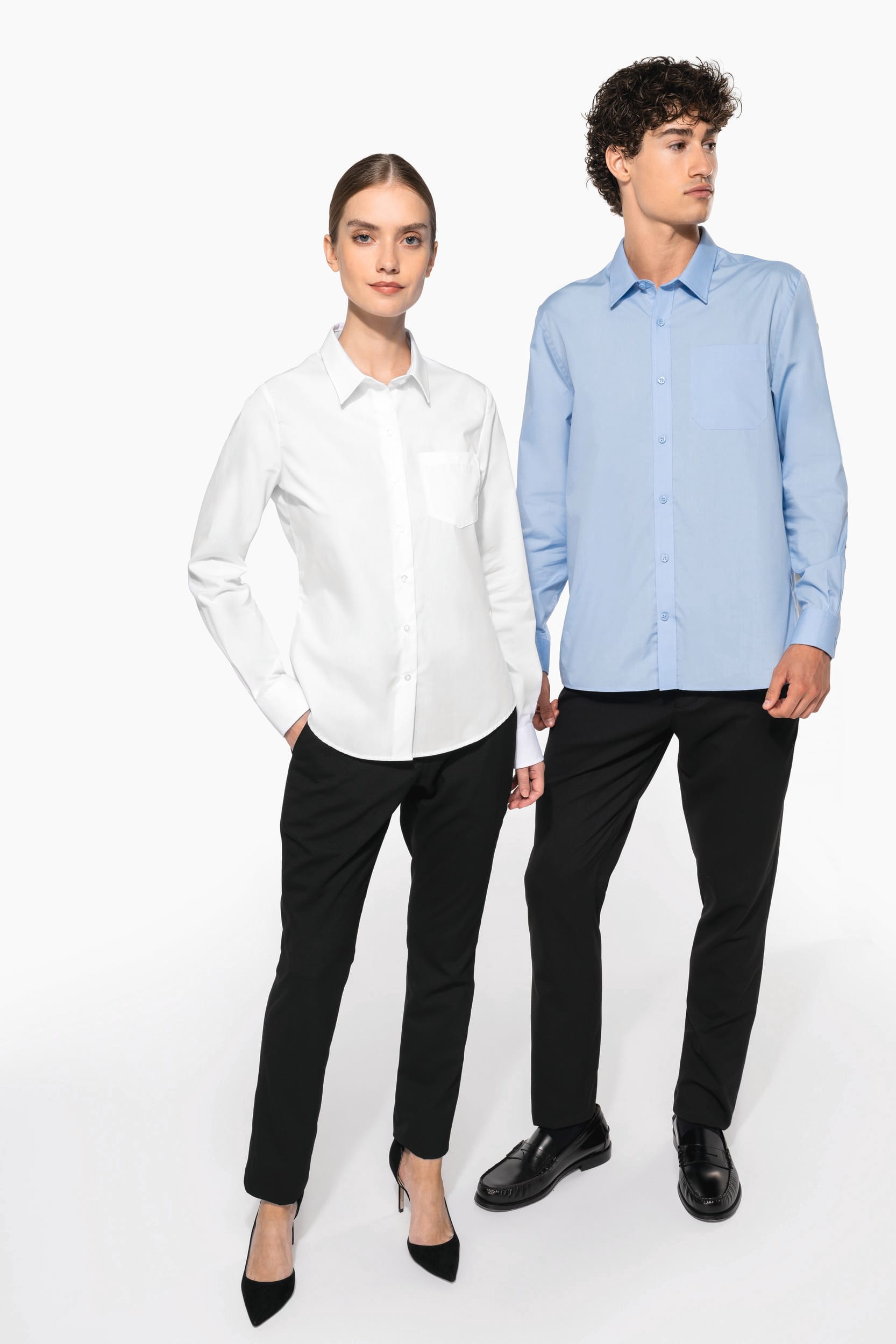 Chemise popeline manches longues femme - Image 12