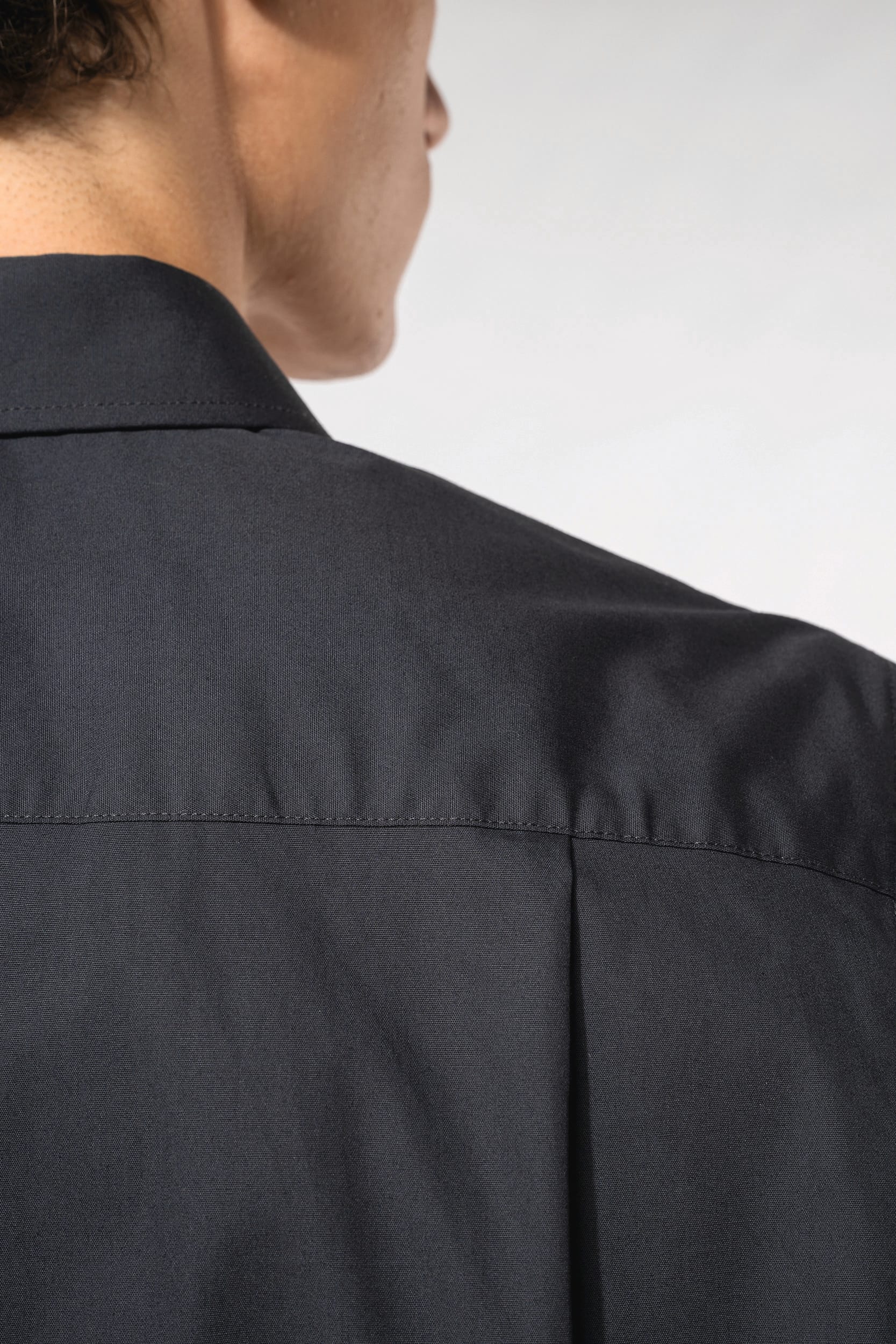 Chemise popeline manches courtes - Image 6