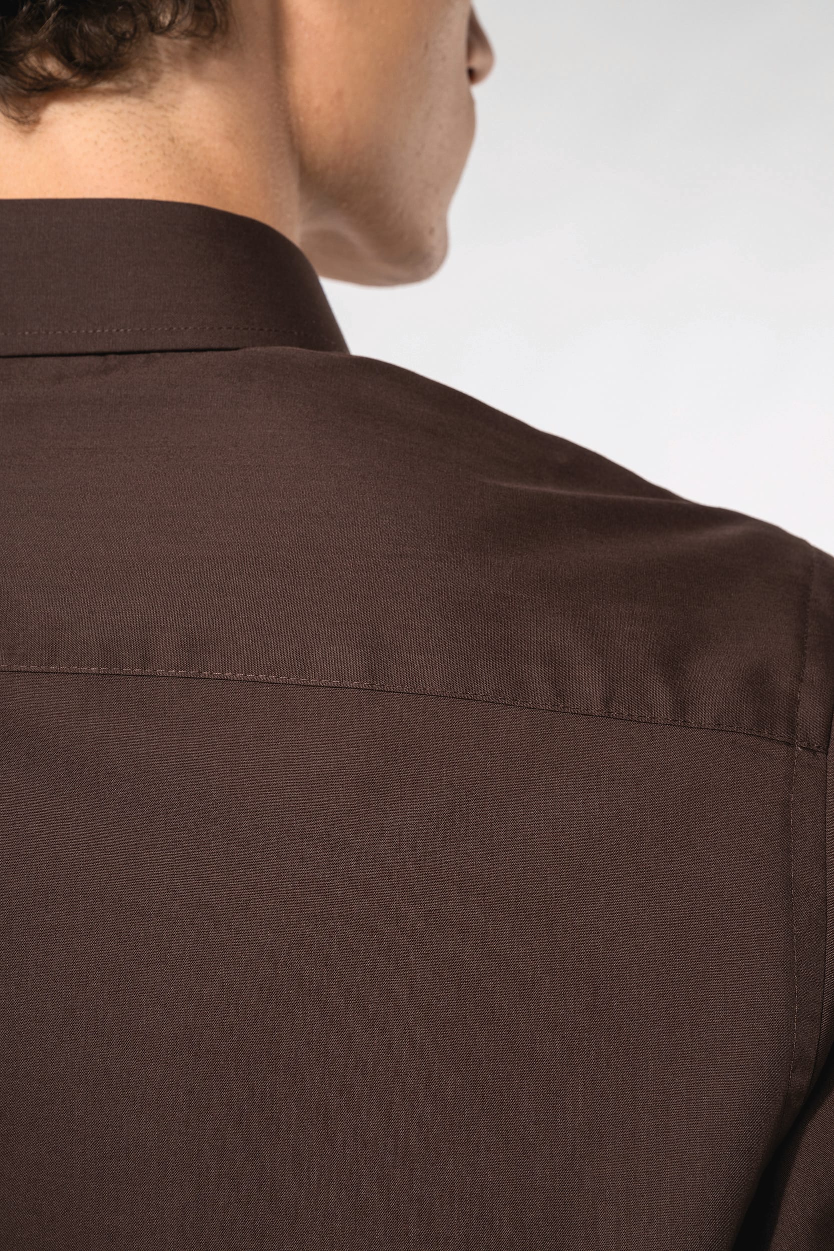 Chemise popeline polycoton entretien facile homme - Image 5