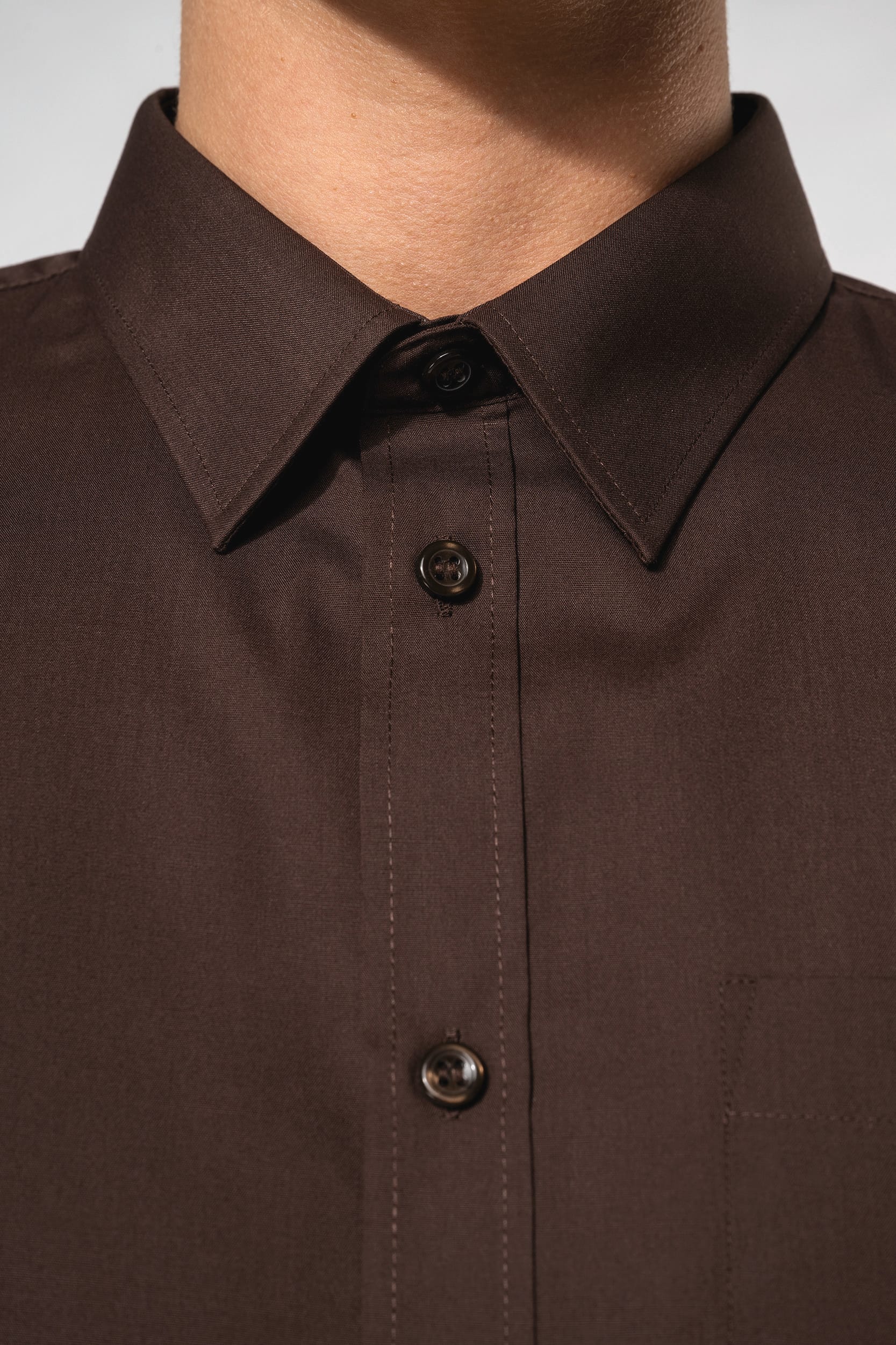 Chemise popeline polycoton entretien facile homme - Image 4